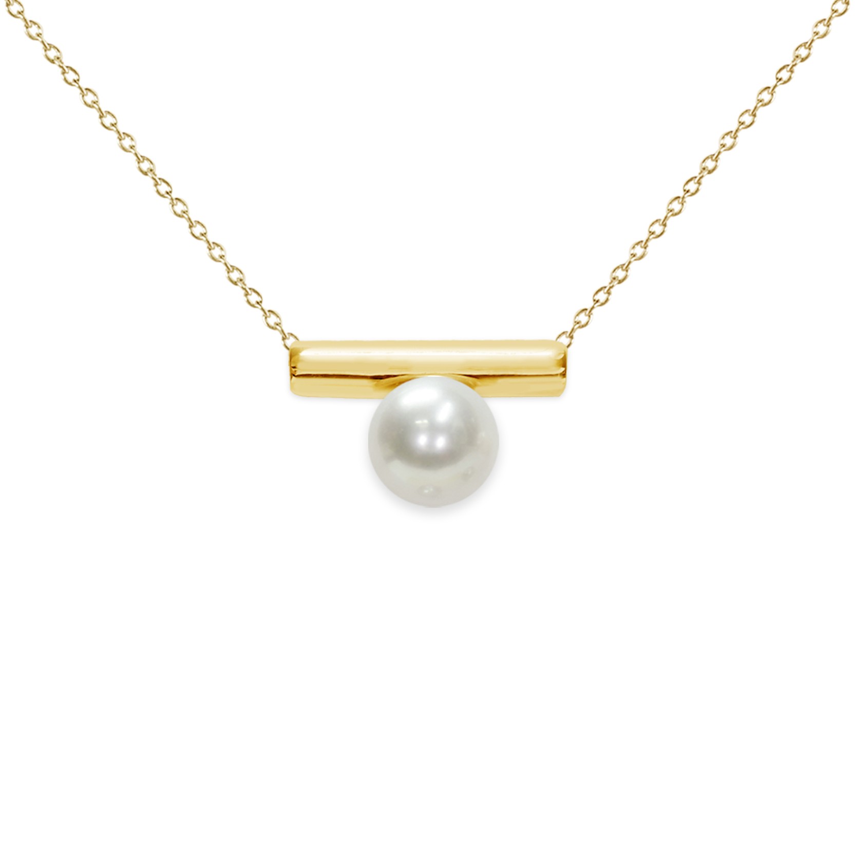 Collana in argento 925 con perle - MAYUMI