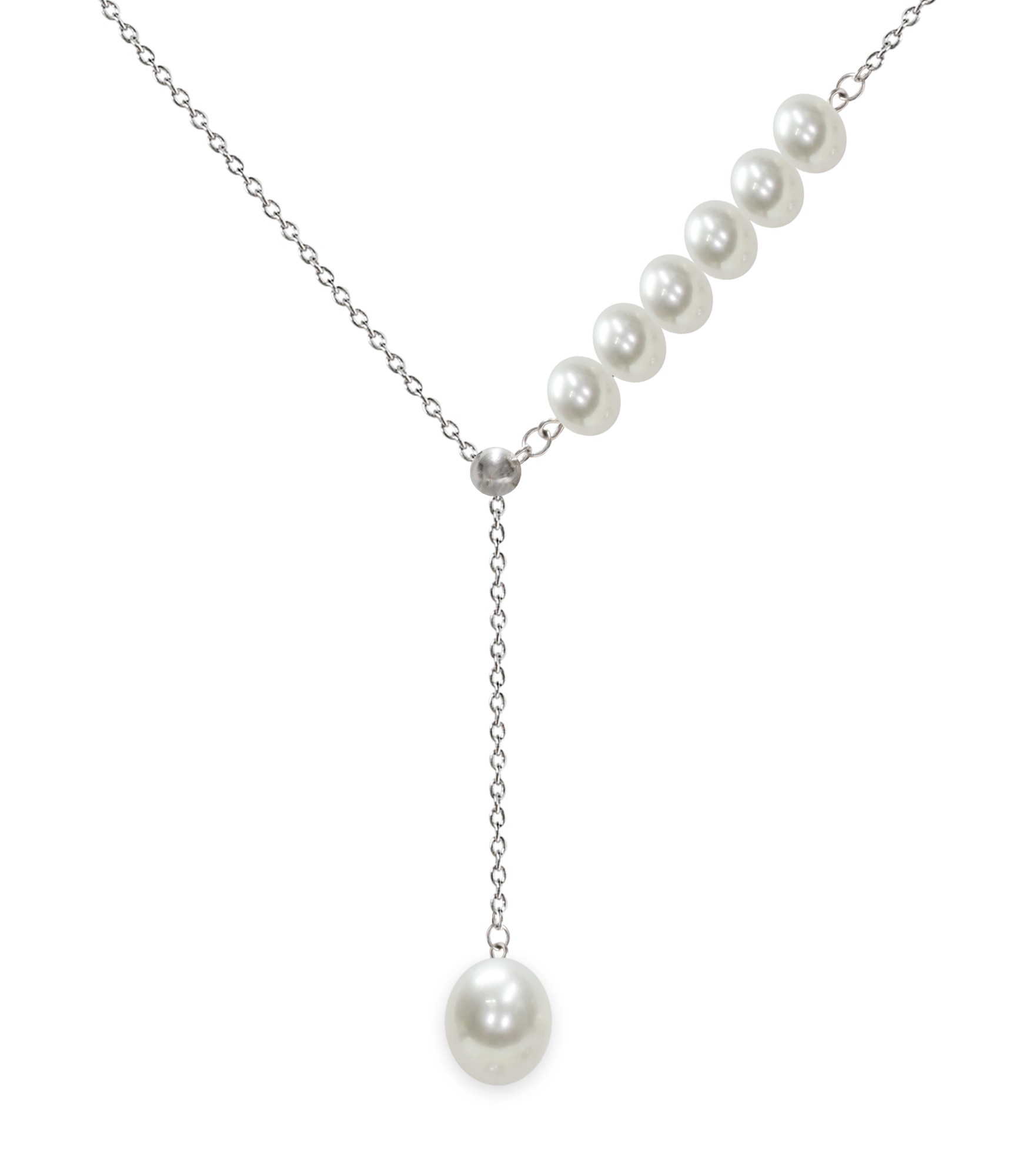 Collar en plata 925 con perlas - MAYUMI