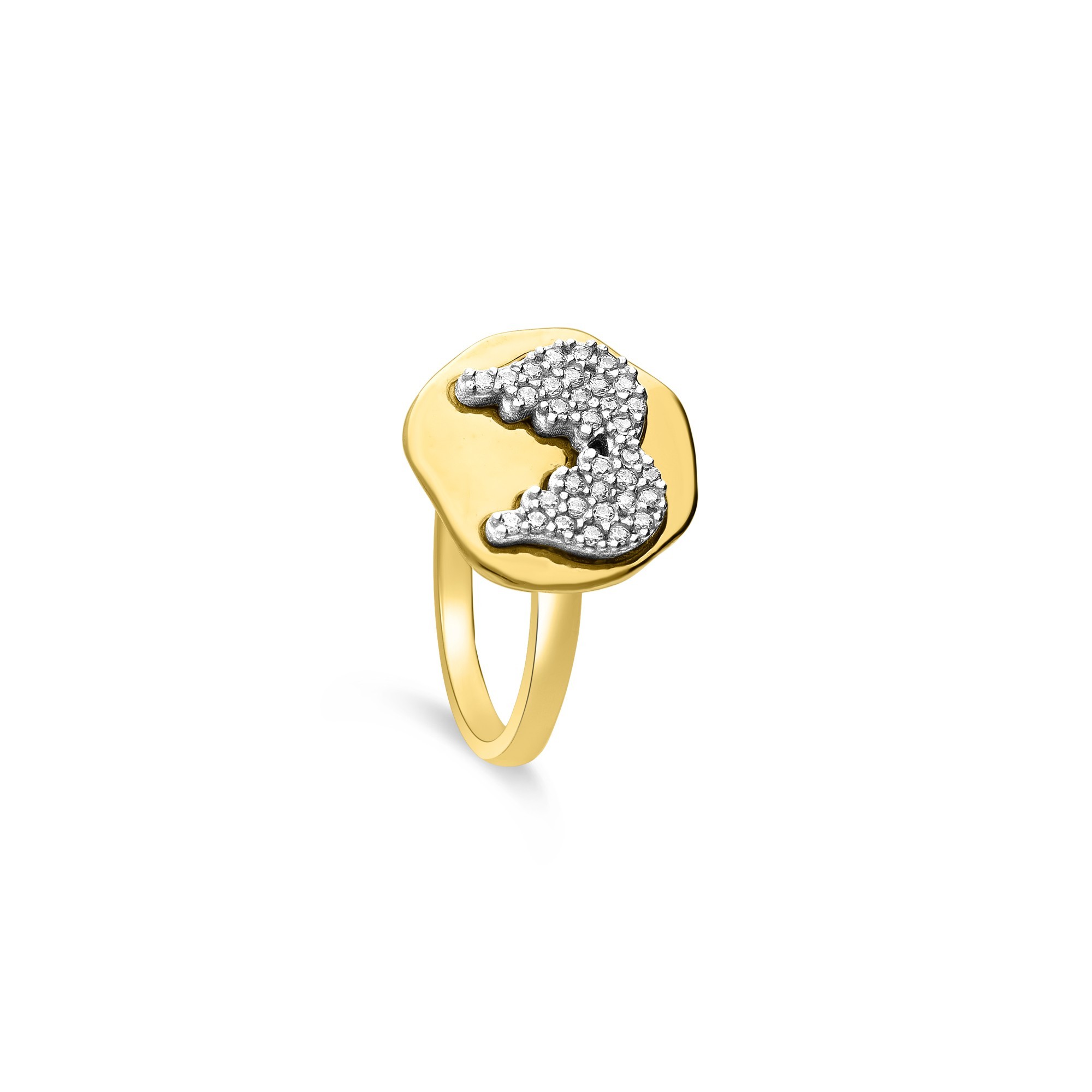 Anillo c&oacute;ctel en plata de ley 925 - TOSCANA BY ETRUSCA