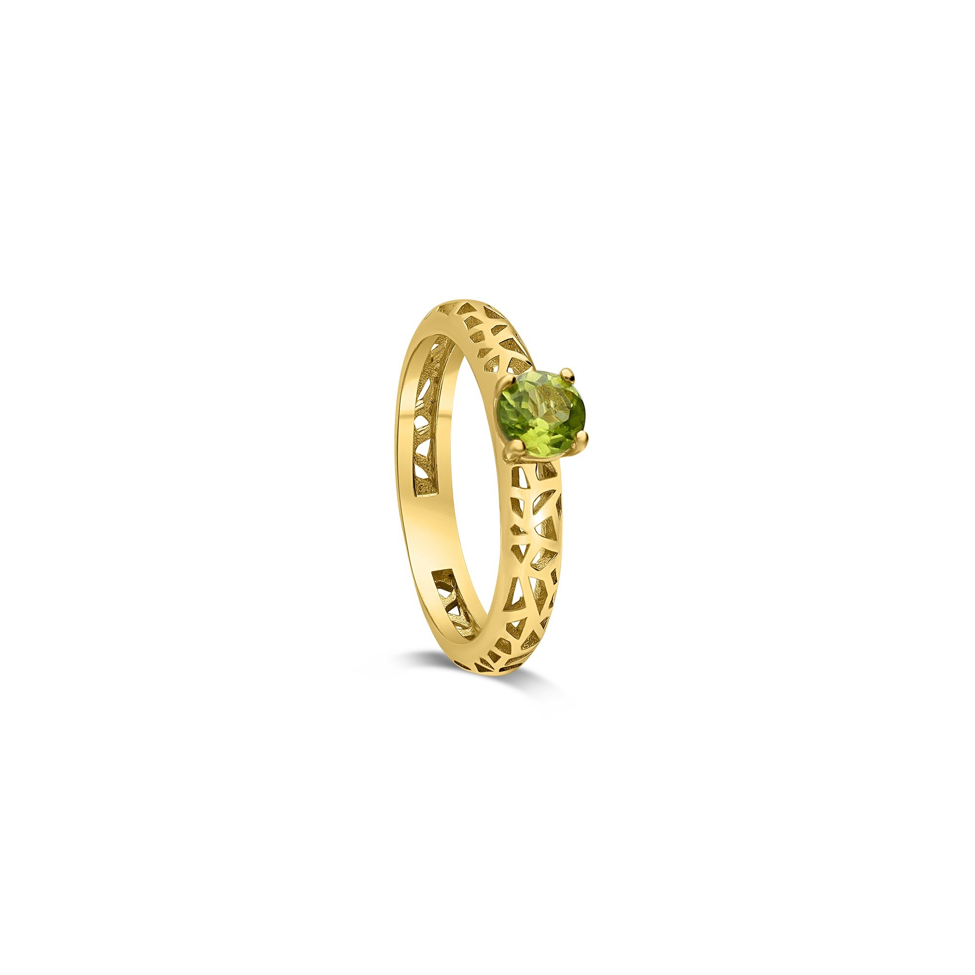 Anillo solitario en plata de ley 925 - TOSCANA BY ETRUSCA