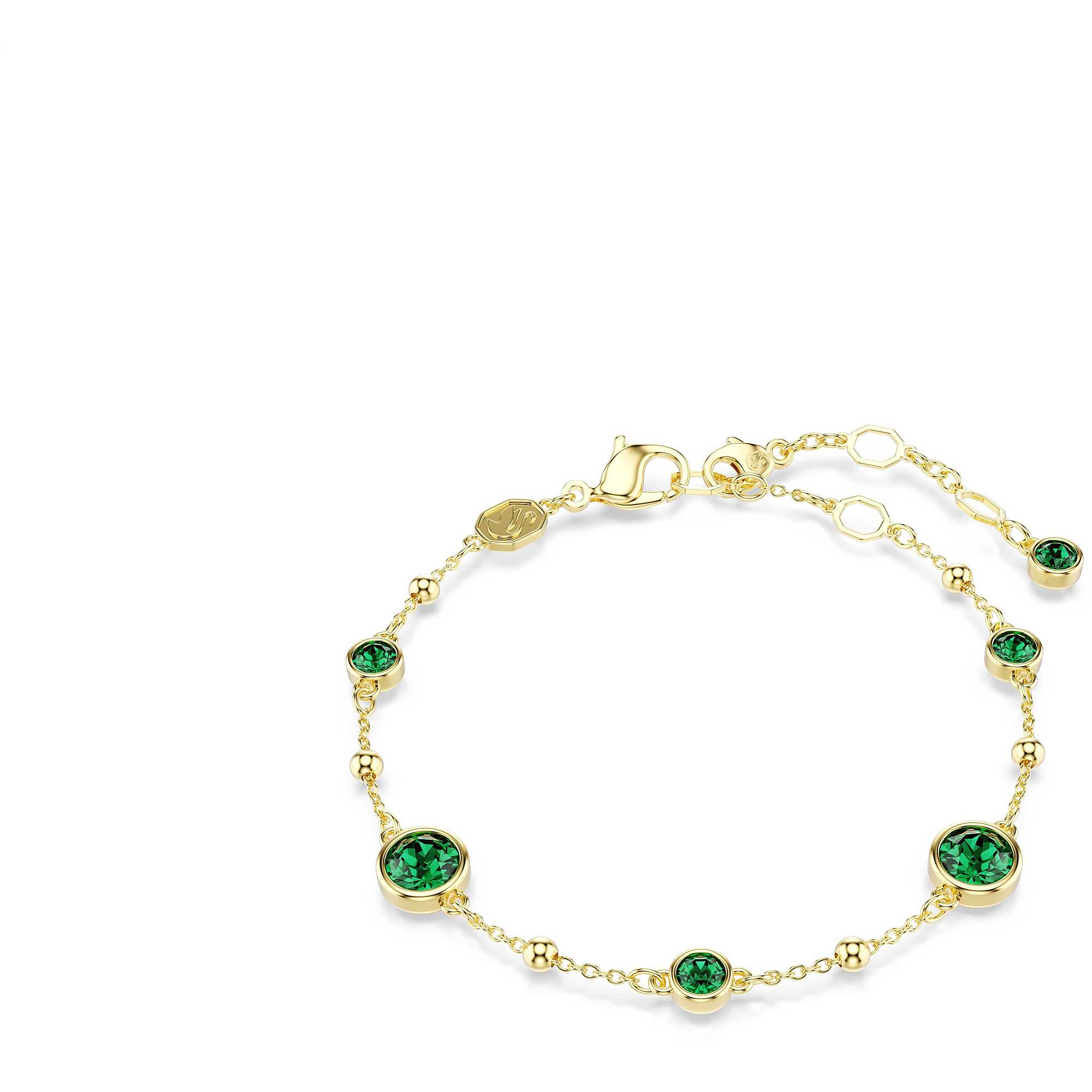 Bracciale collezione Imber con cristalli colore verde - SWAROVSKI