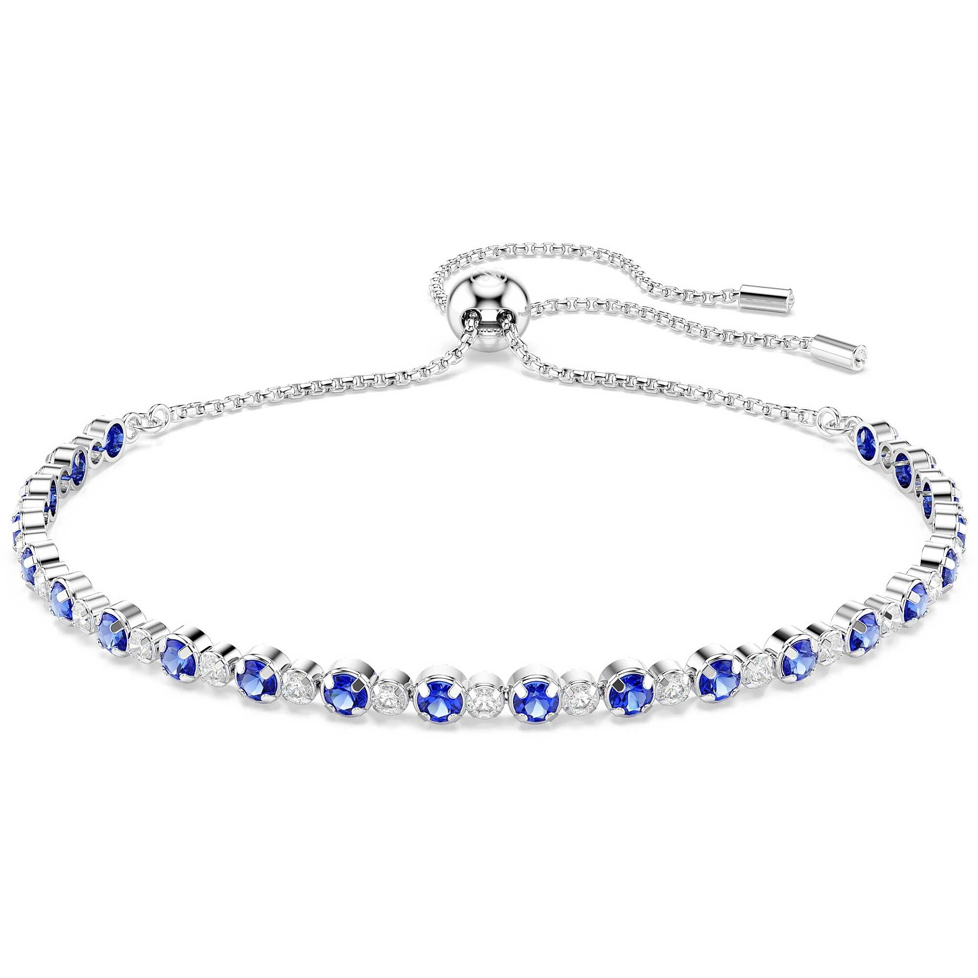 Bracciale collezione Matrix con cristalli bianchi e blu - SWAROVSKI