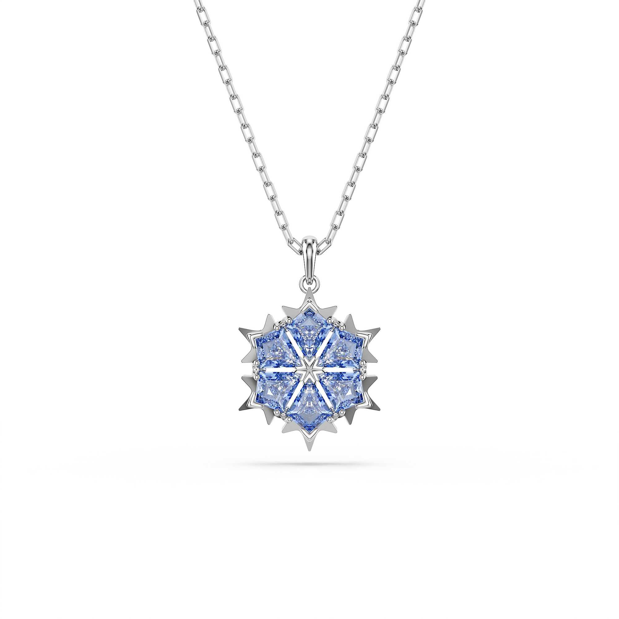 Colgante de la colecci&oacute;n Magic con copo de nieve azul - SWAROVSKI
