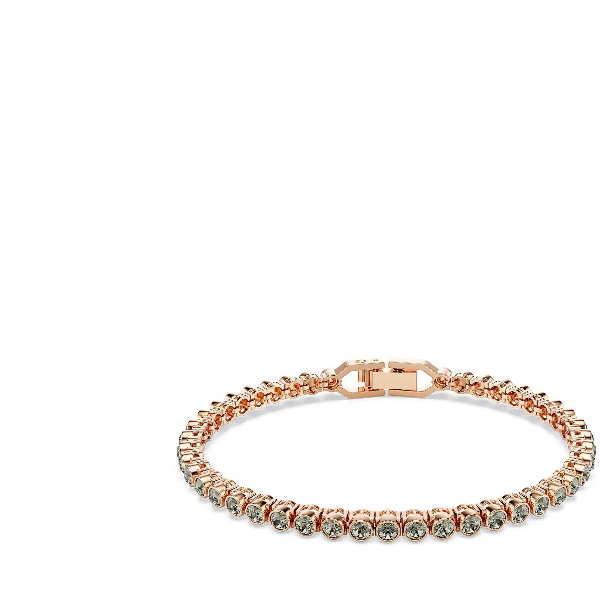 Tennis bracelet from the Mp Imber collection with grey crystals - SWAROVSKI