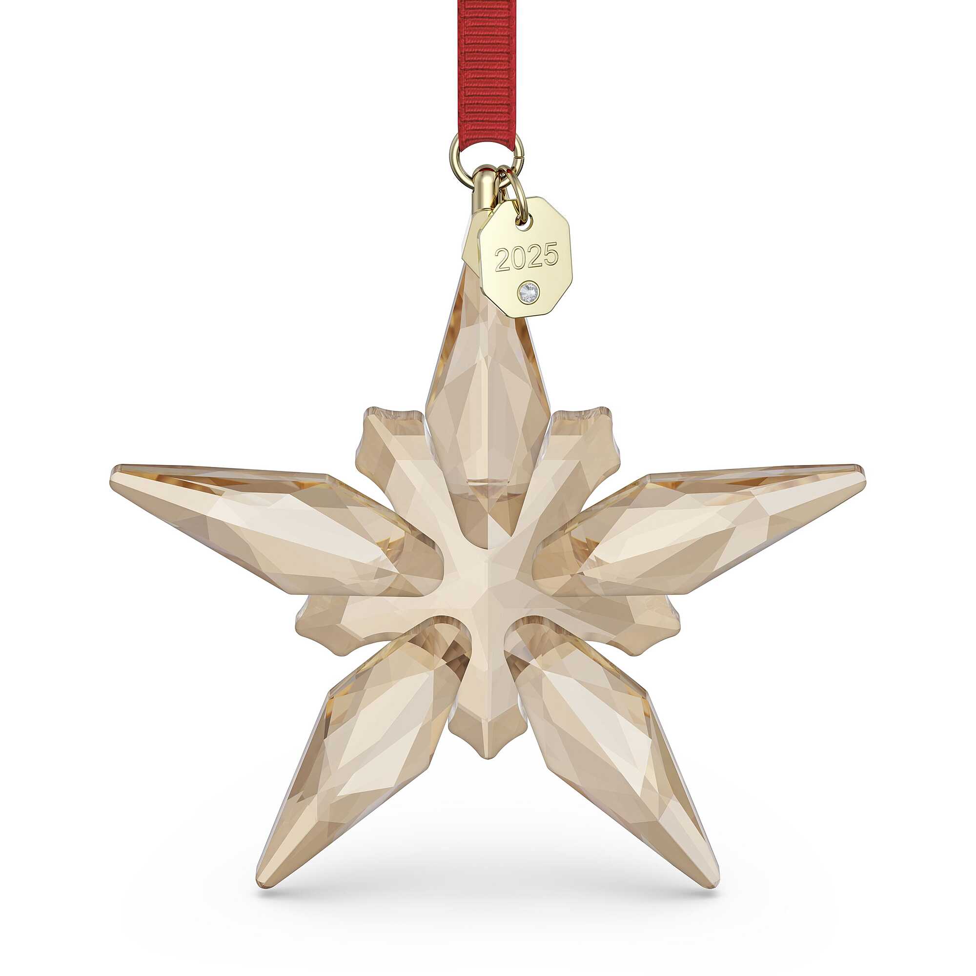 Decorazione Stella Annual Edition cristallo champagne - SWAROVSKI