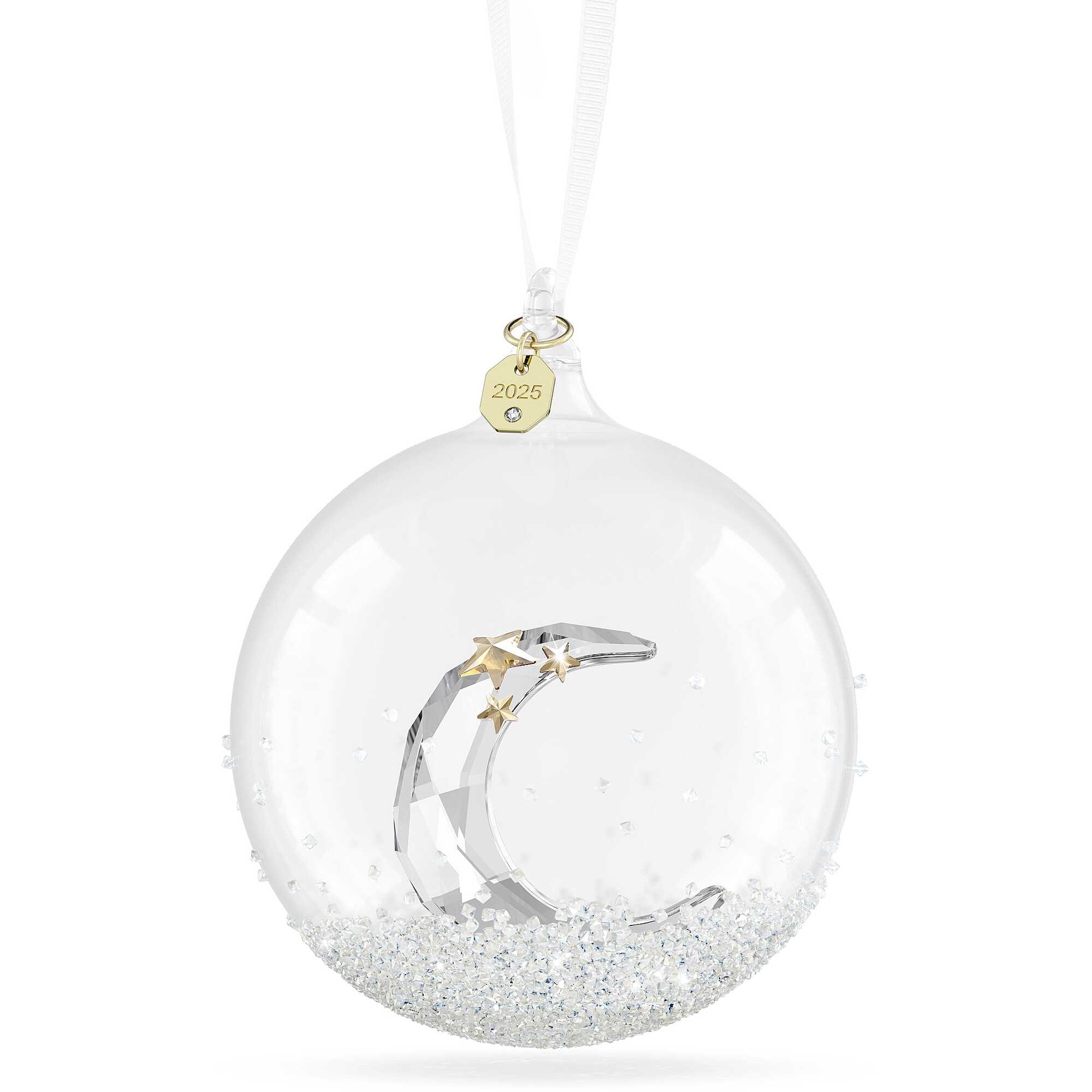 Decorazione Pallina collezione Annual Edition con cristalli bianchi - SWAROVSKI