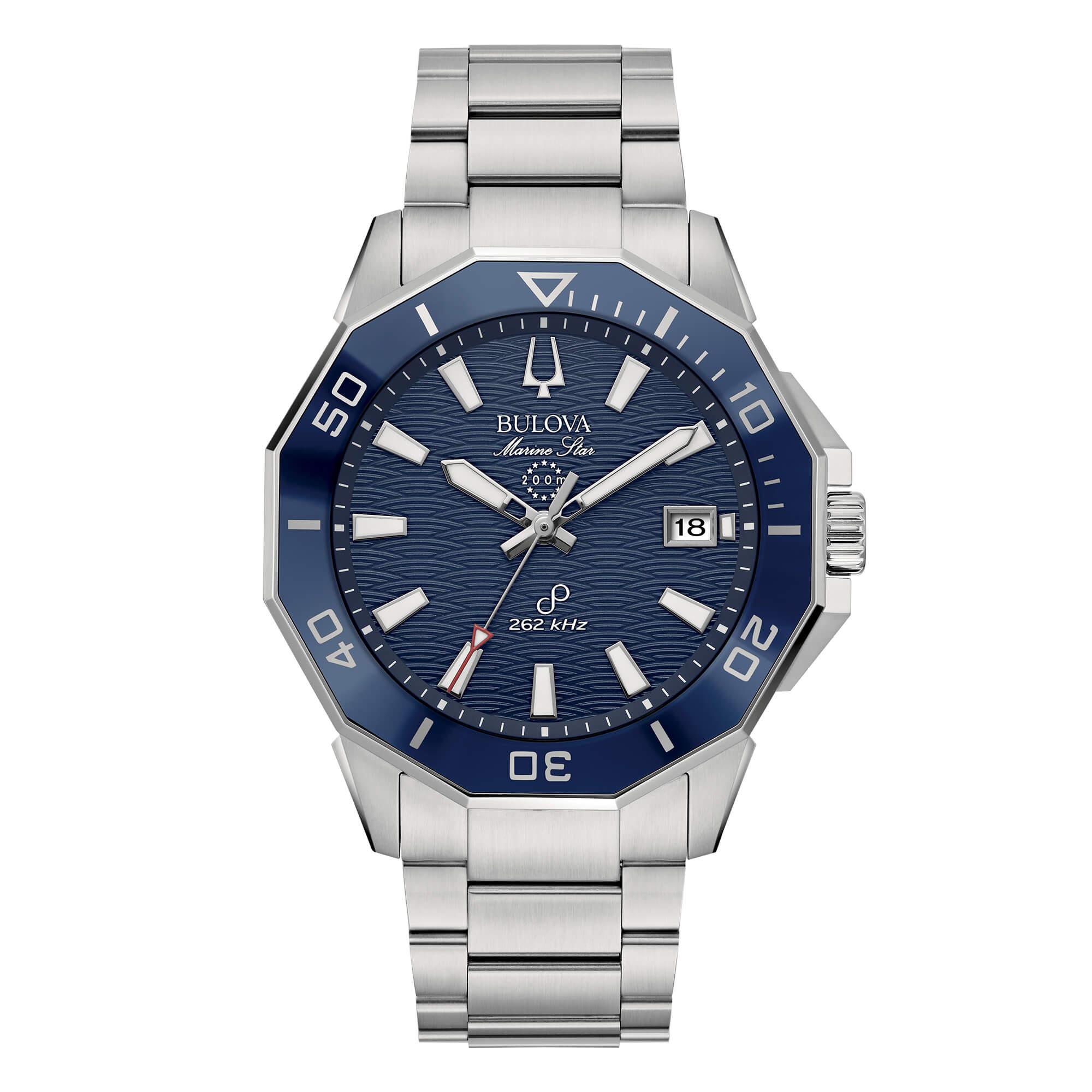 Marine Star Ceramic watch, 41mm case - BULOVA