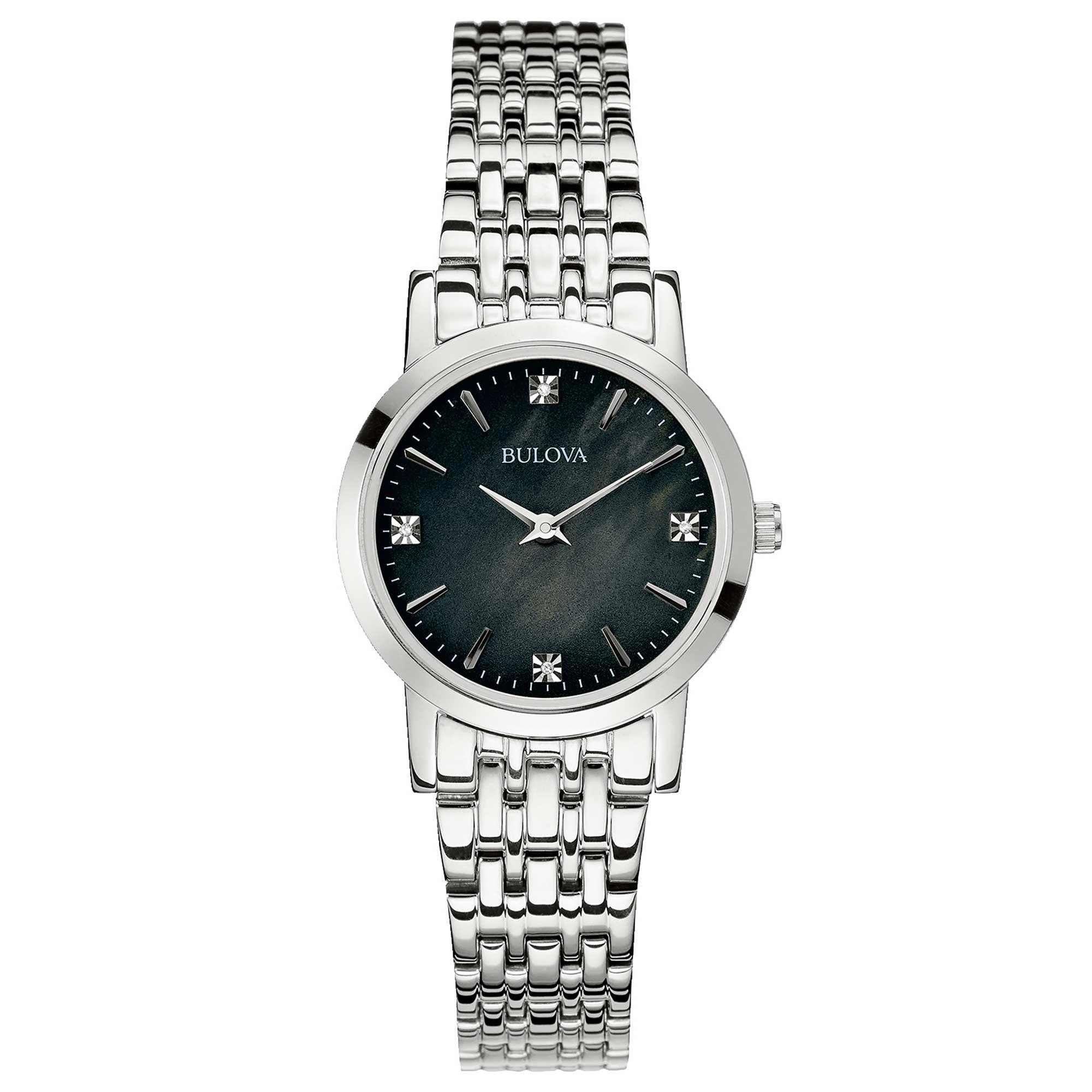 Classic Diamonds women's watch, 27mm case - BULOVA