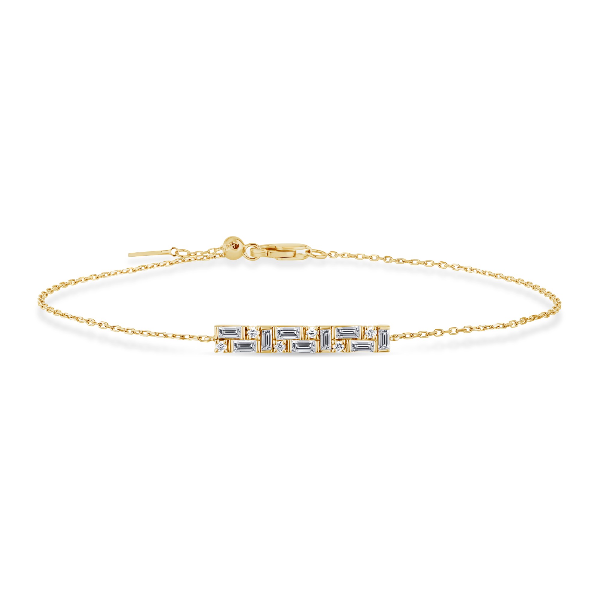 Bracciale argento oro diamanti lab-grown Egizia GioiaPura - LUXURY MILANO