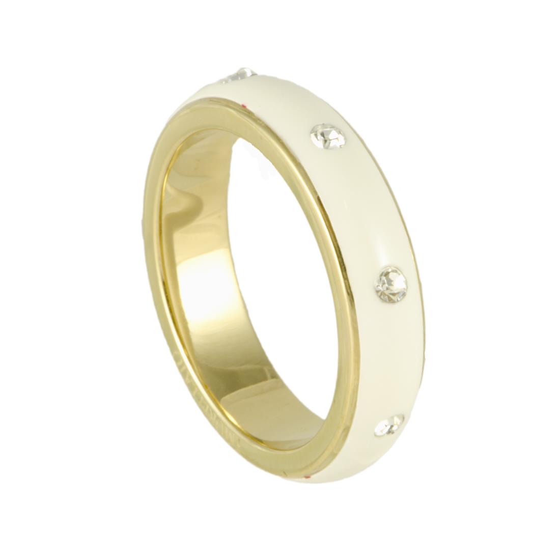 ANELLO IN ACCIAIO E SMALTO MIS 16 - MORELLATO