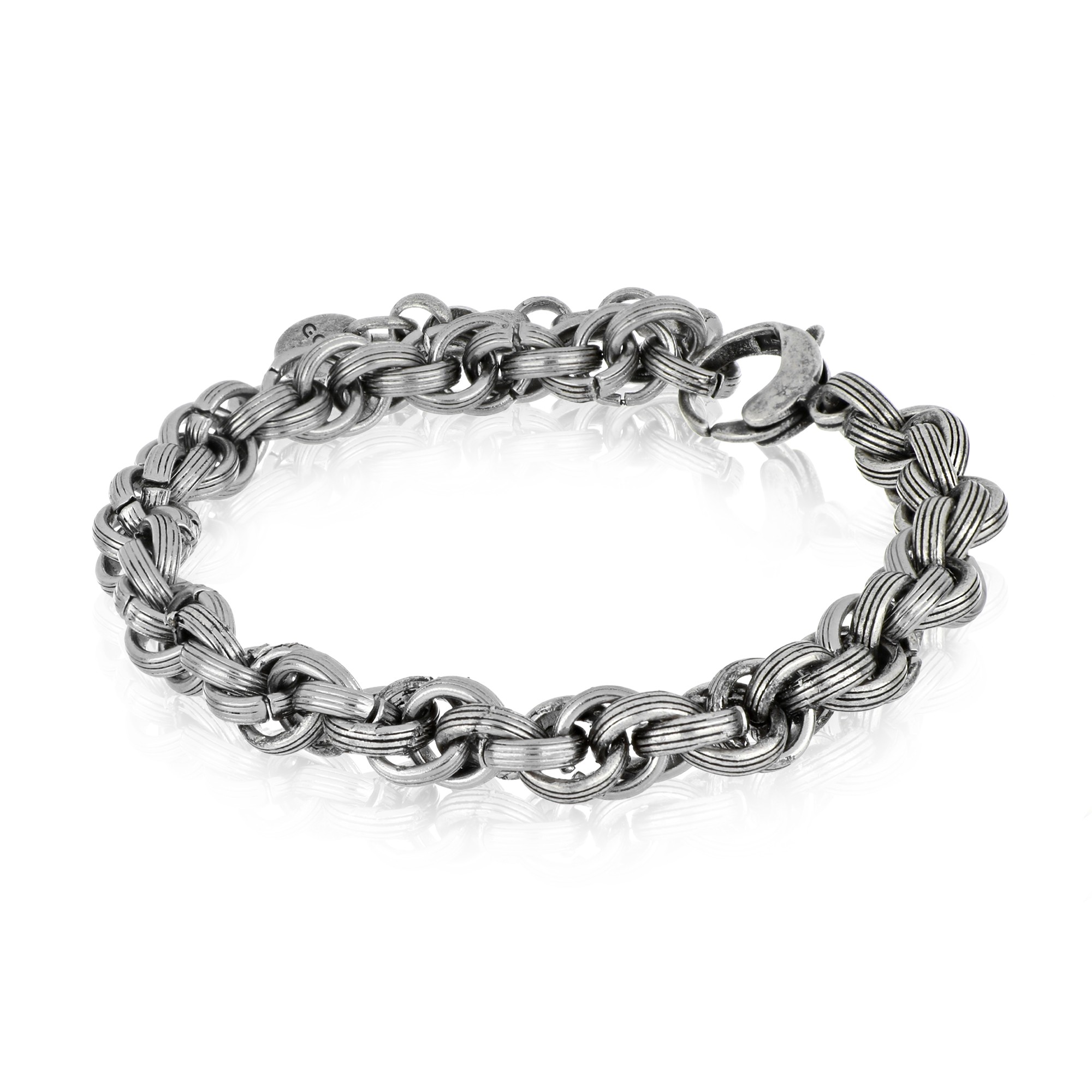 Bracciale uomo in acciaio - GOYATE