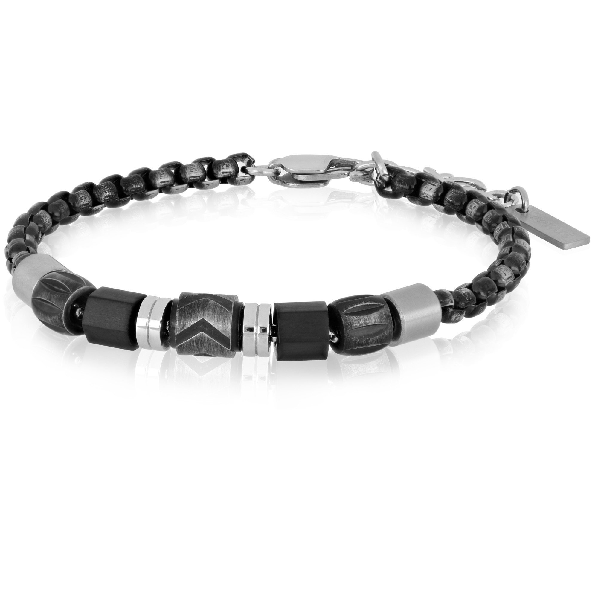 Bracciale uomo in acciaio - GOYATE