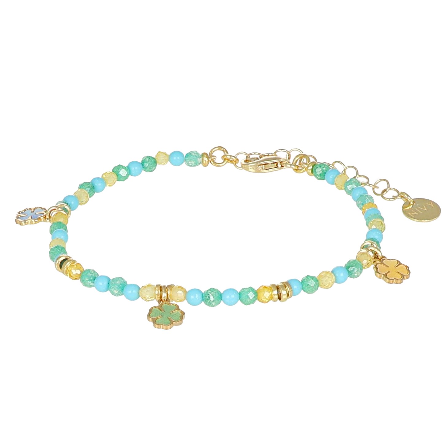 Bracciale Summer in argento charm farfalla - NIVY