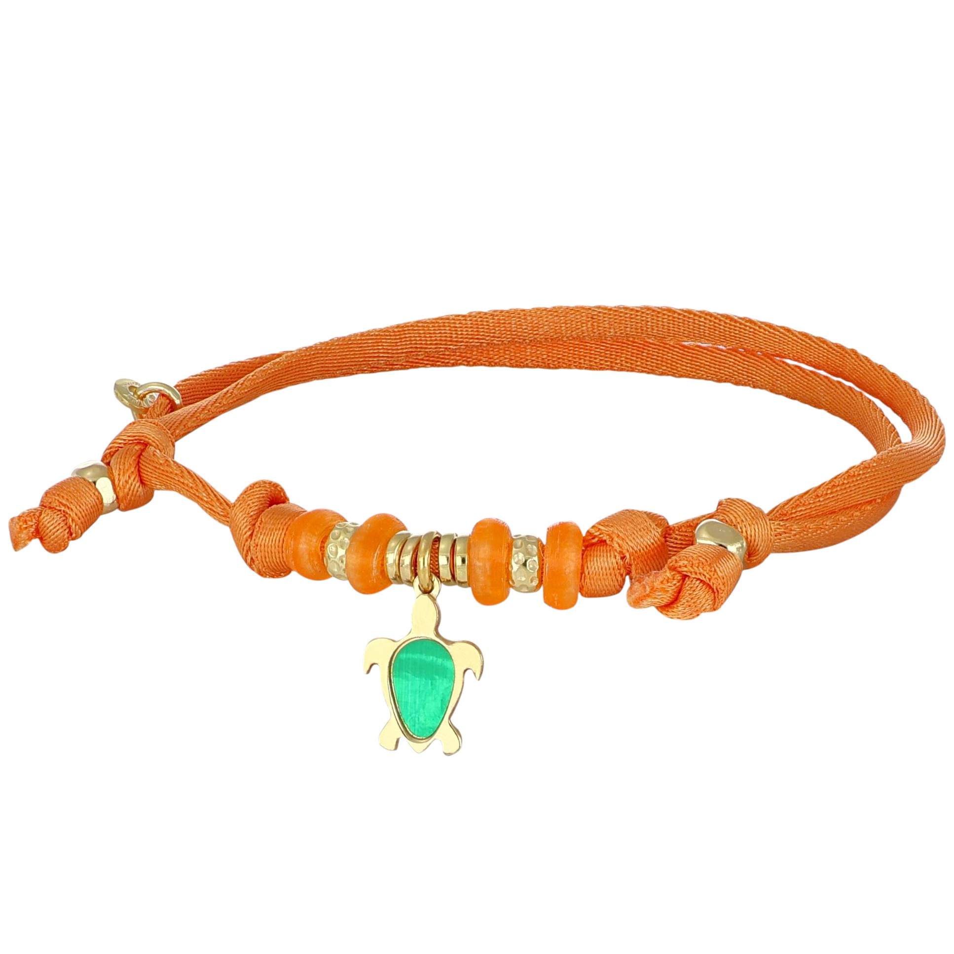 Bracciale Summer in argento charm tartaruga - NIVY