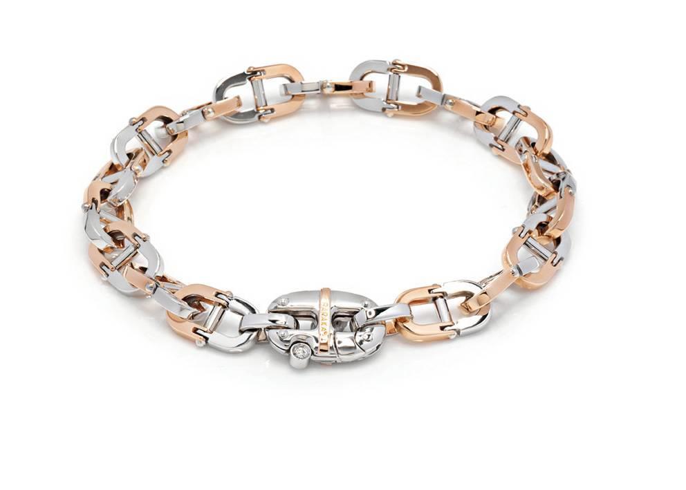 Pulsera de cadena de oro para hombre. - BARAKA