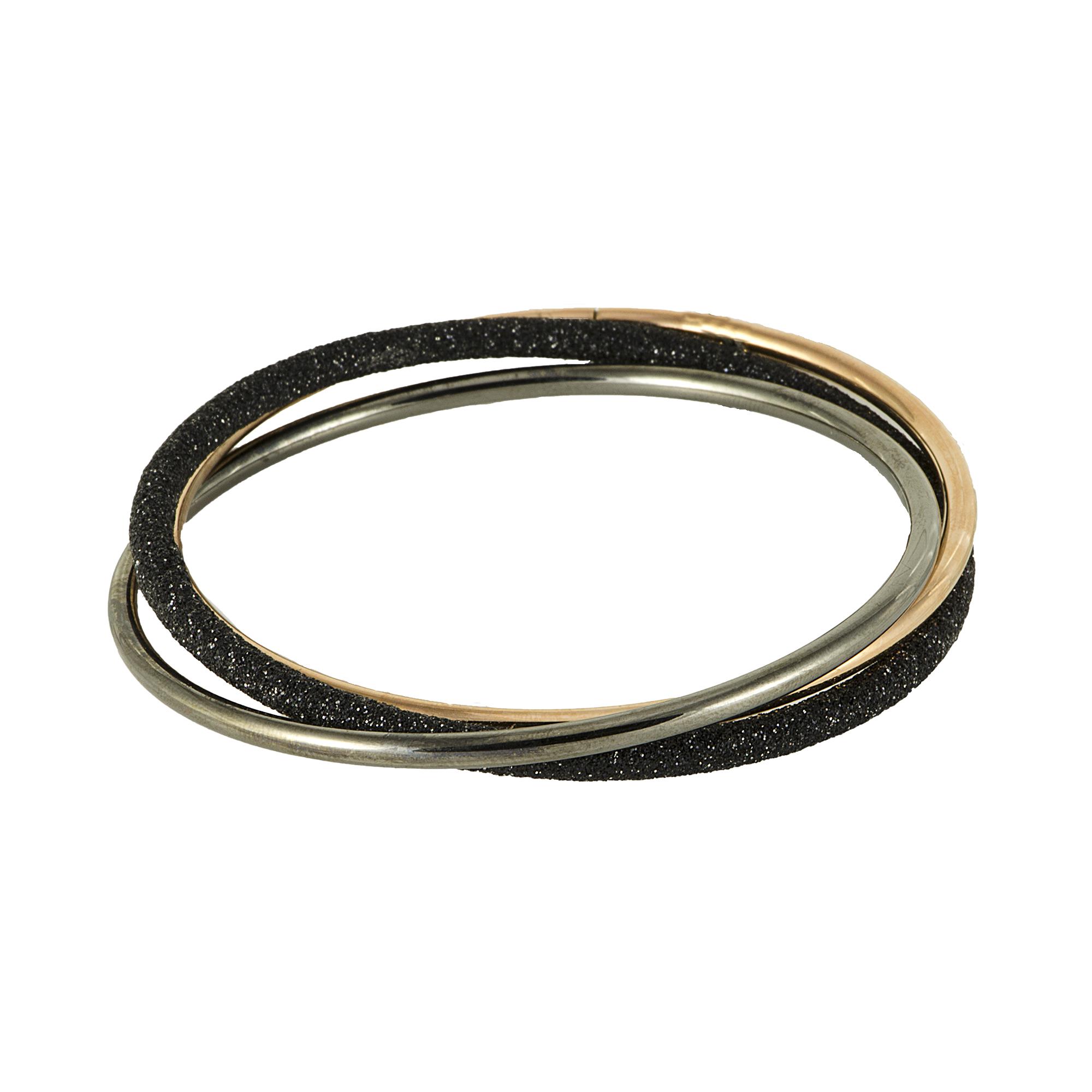 BRACCIALE IN ARGENTO A TRE ELEMENTI - PESAVENTO