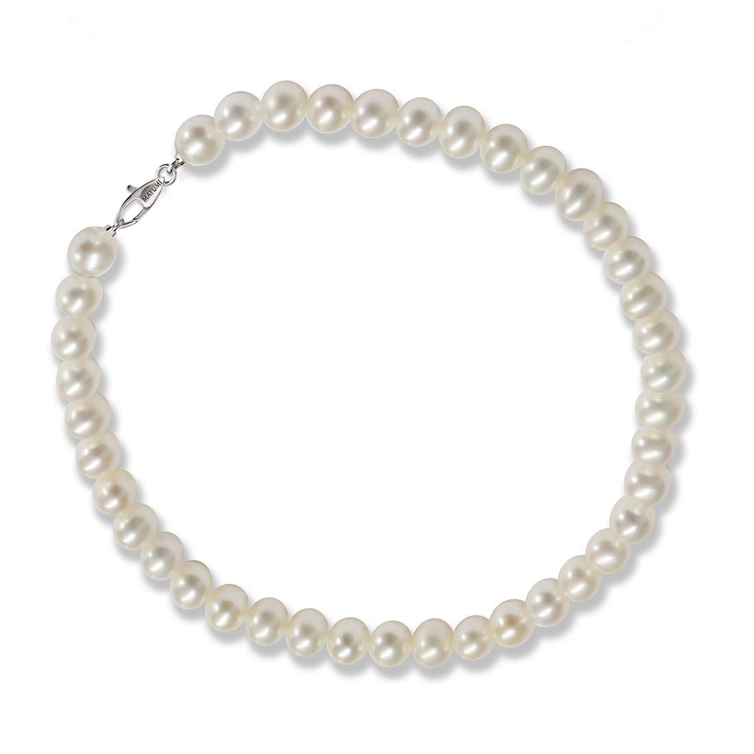 Bracciale di perle in argento - MAYUMI