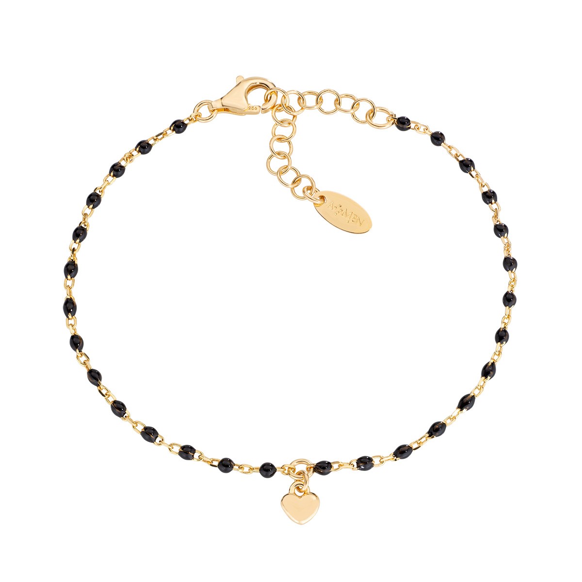 bracciale con perline donna Amen Ti Amo - AMEN