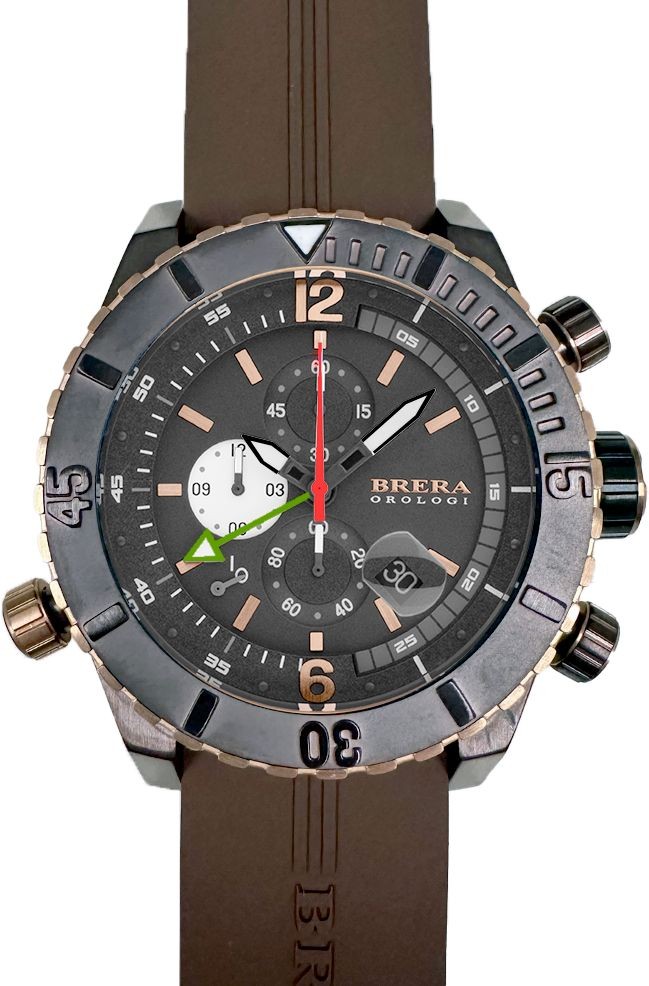 Orologio cronografo uomo Brera Orologi Sottomarino - BRERA OROLOGI