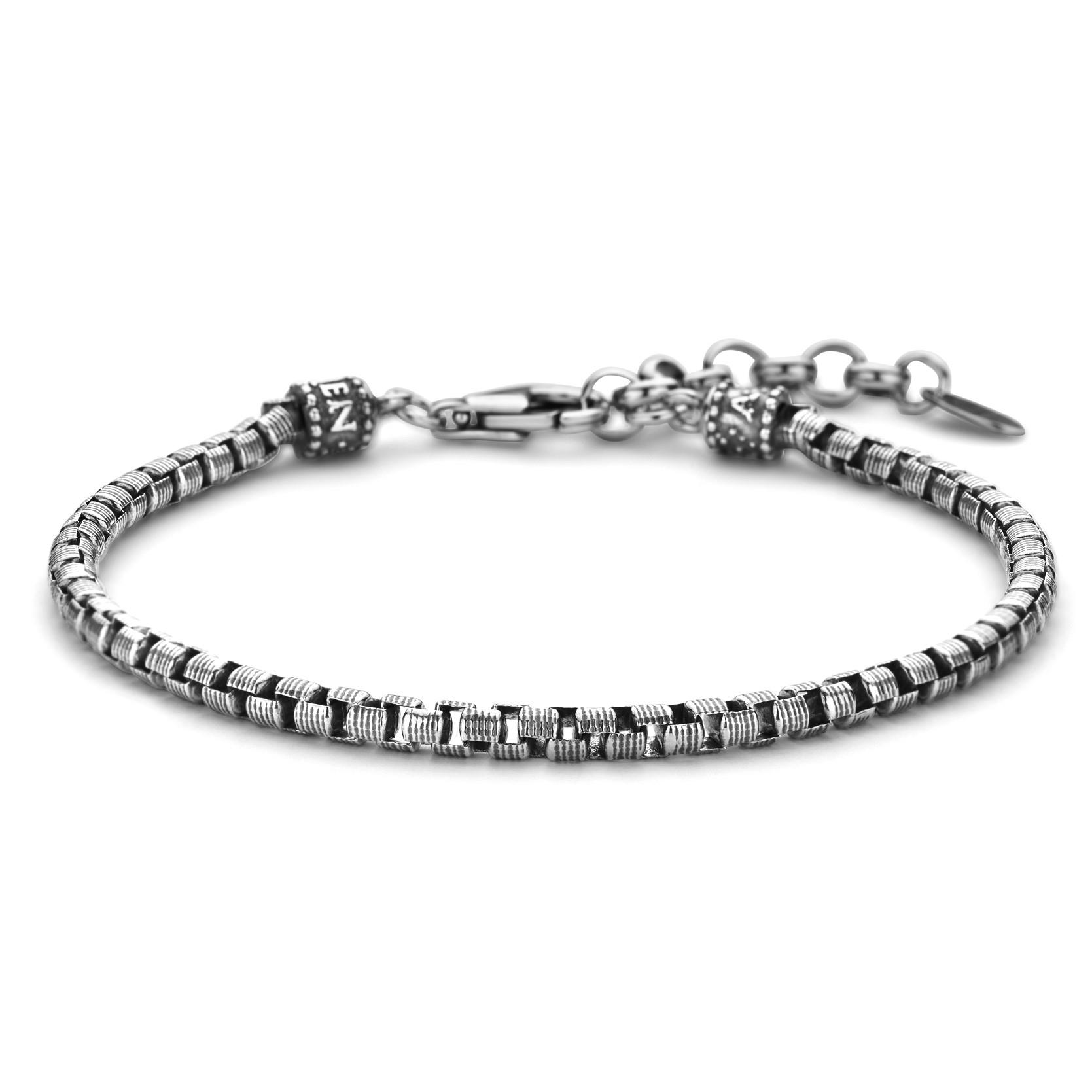 Bracciale da uomo catena in argento - AMEN