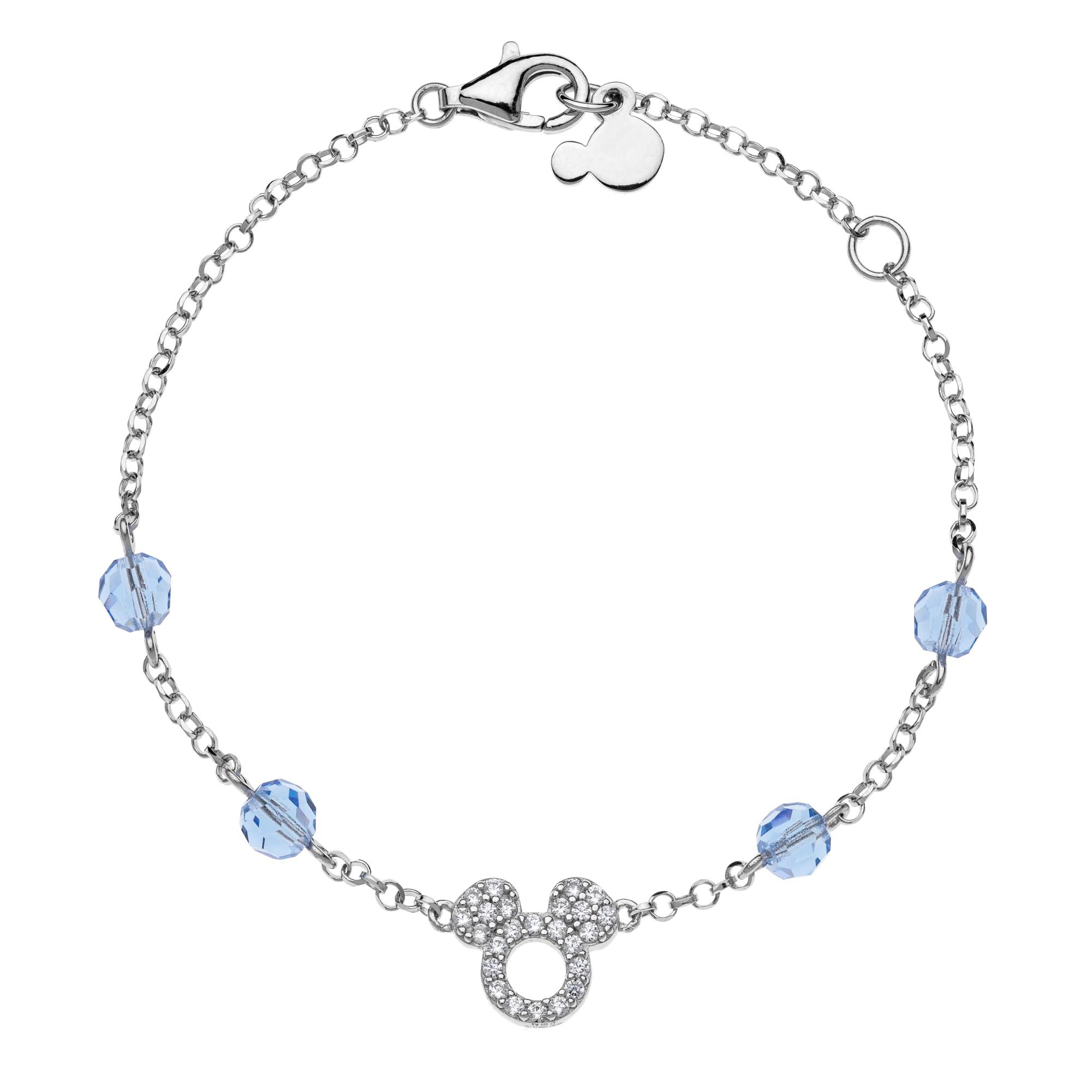 Pulsera para niñas de Mickey Mouse de Disney - DISNEY