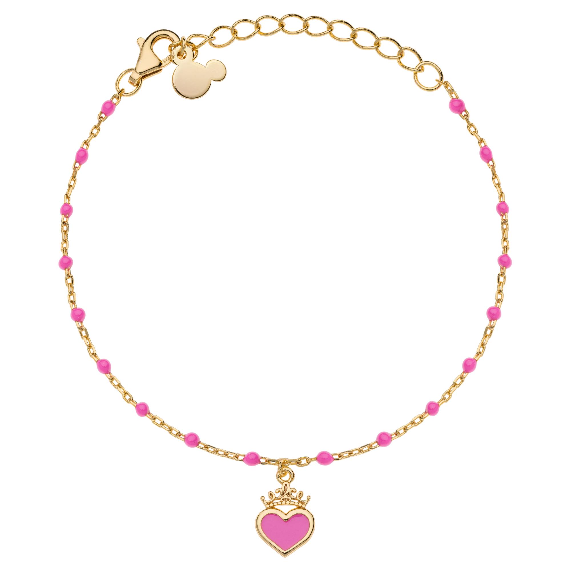 Pulsera de plata de princesas Disney - DISNEY