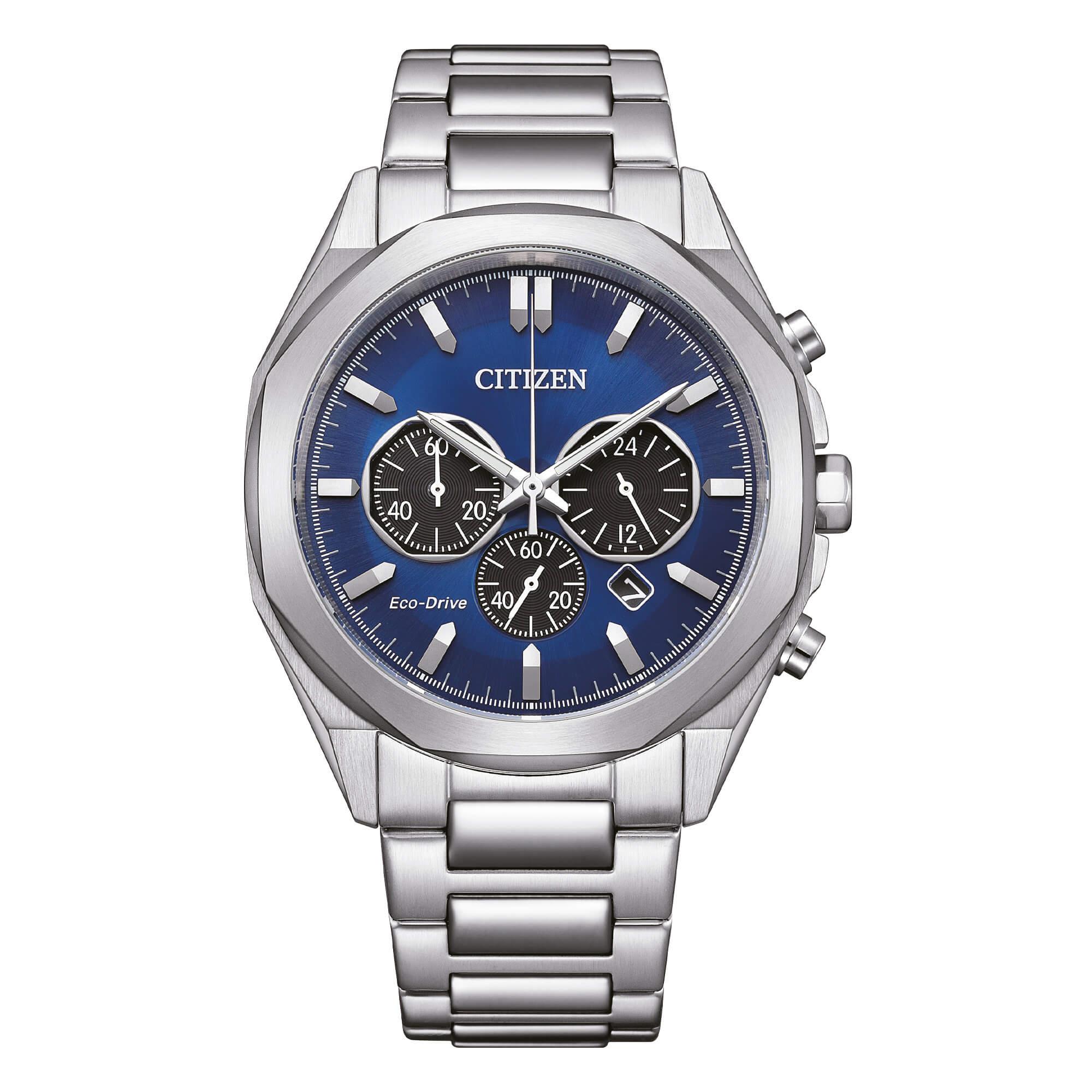 Citizen Metropolitan Chrono Watch 41mm Case - CITIZEN