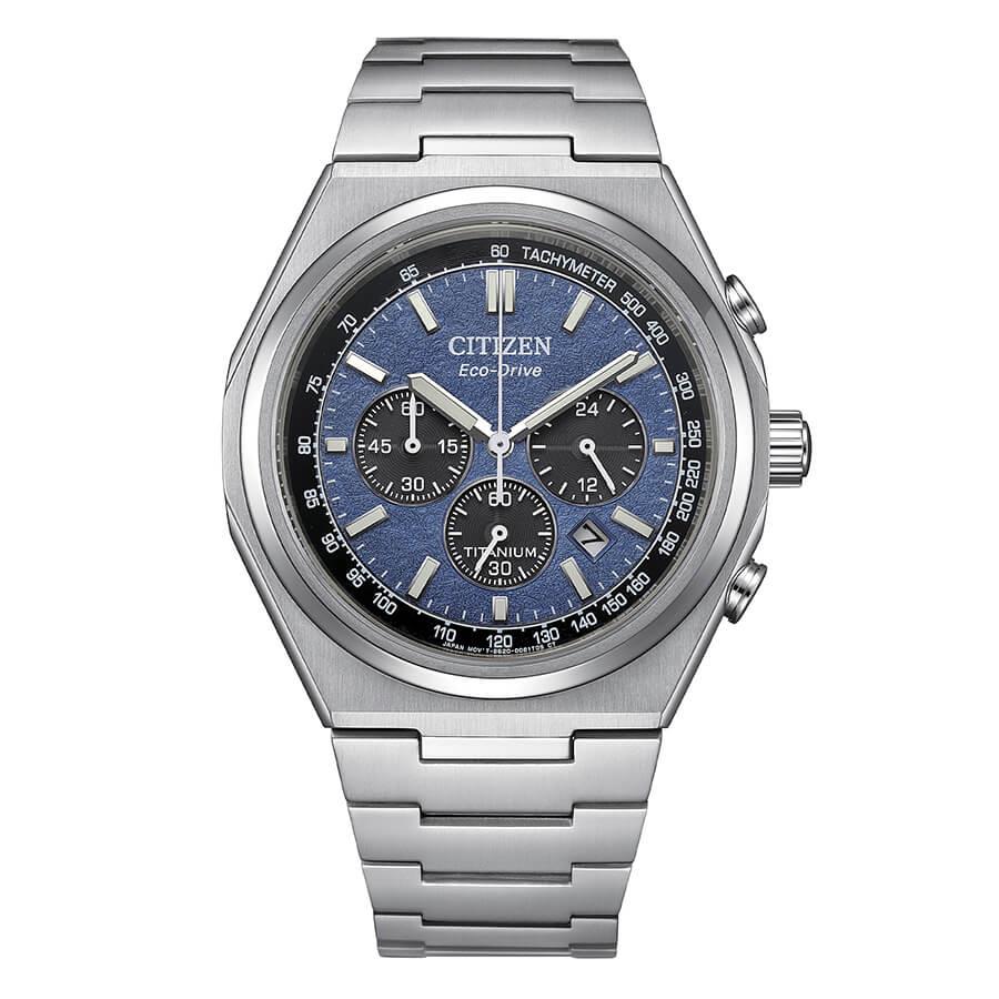 Super Titanium Chrono Watch 4610, 41mm case - CITIZEN