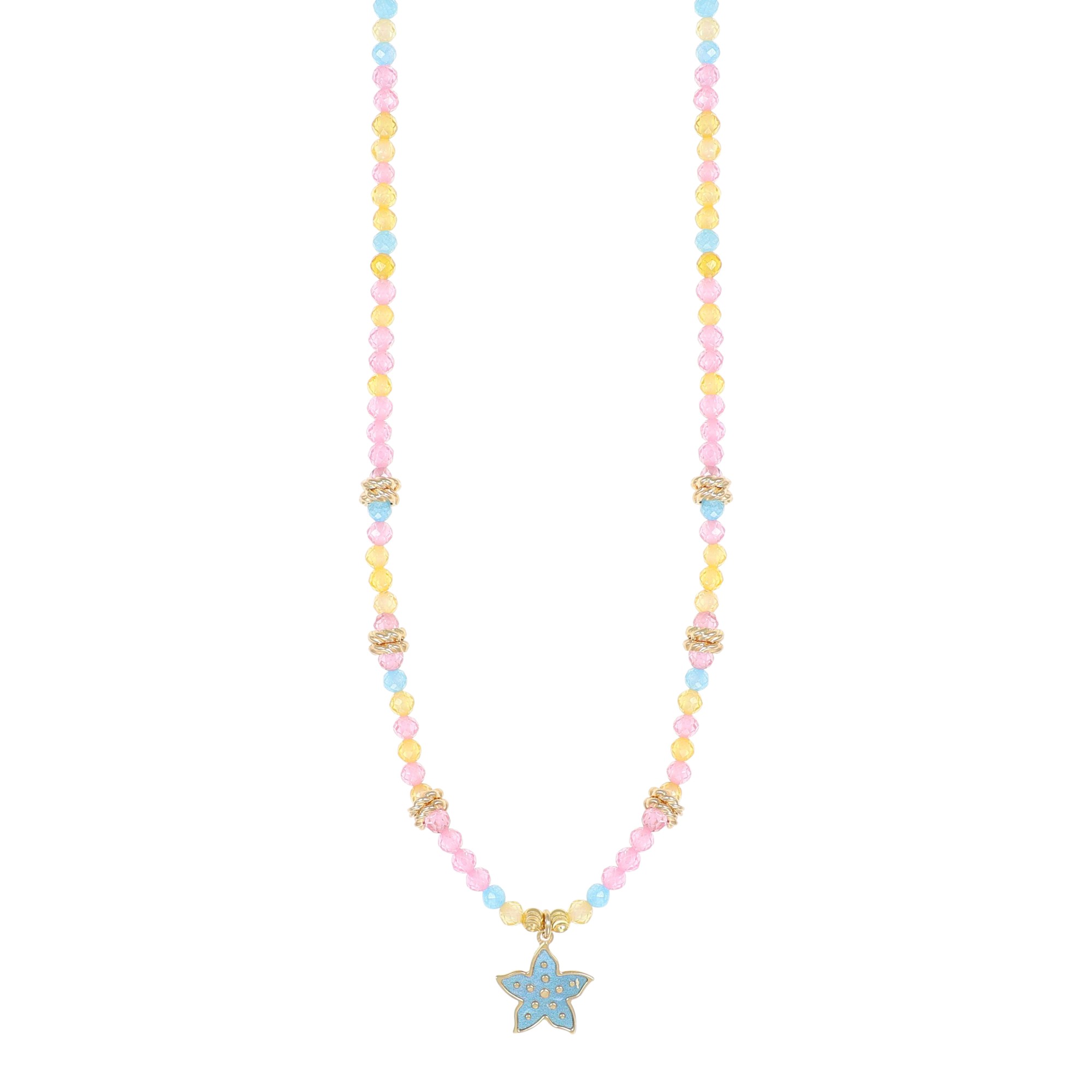 Collana Summer in argento charm stella - NIVY