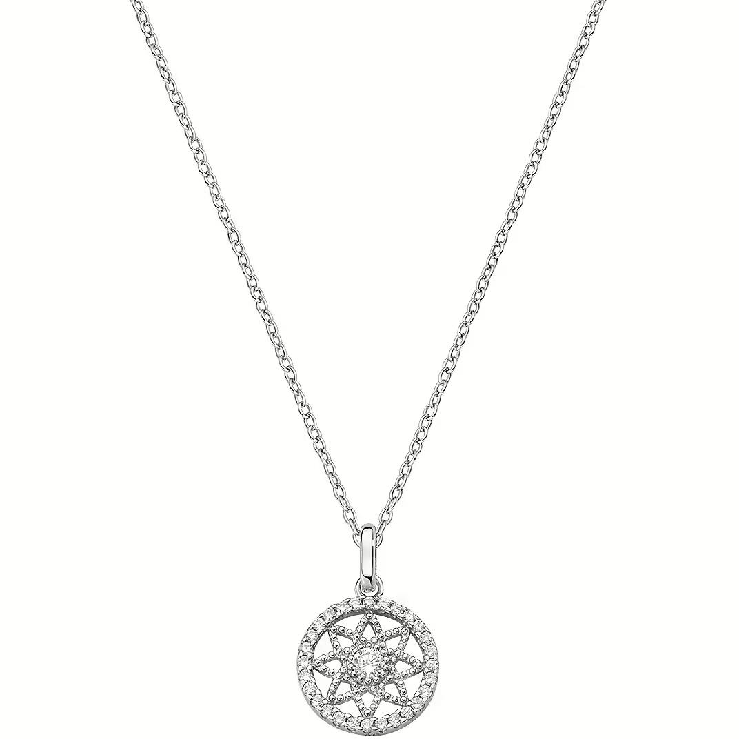 Flower of Life silver necklace - AMEN