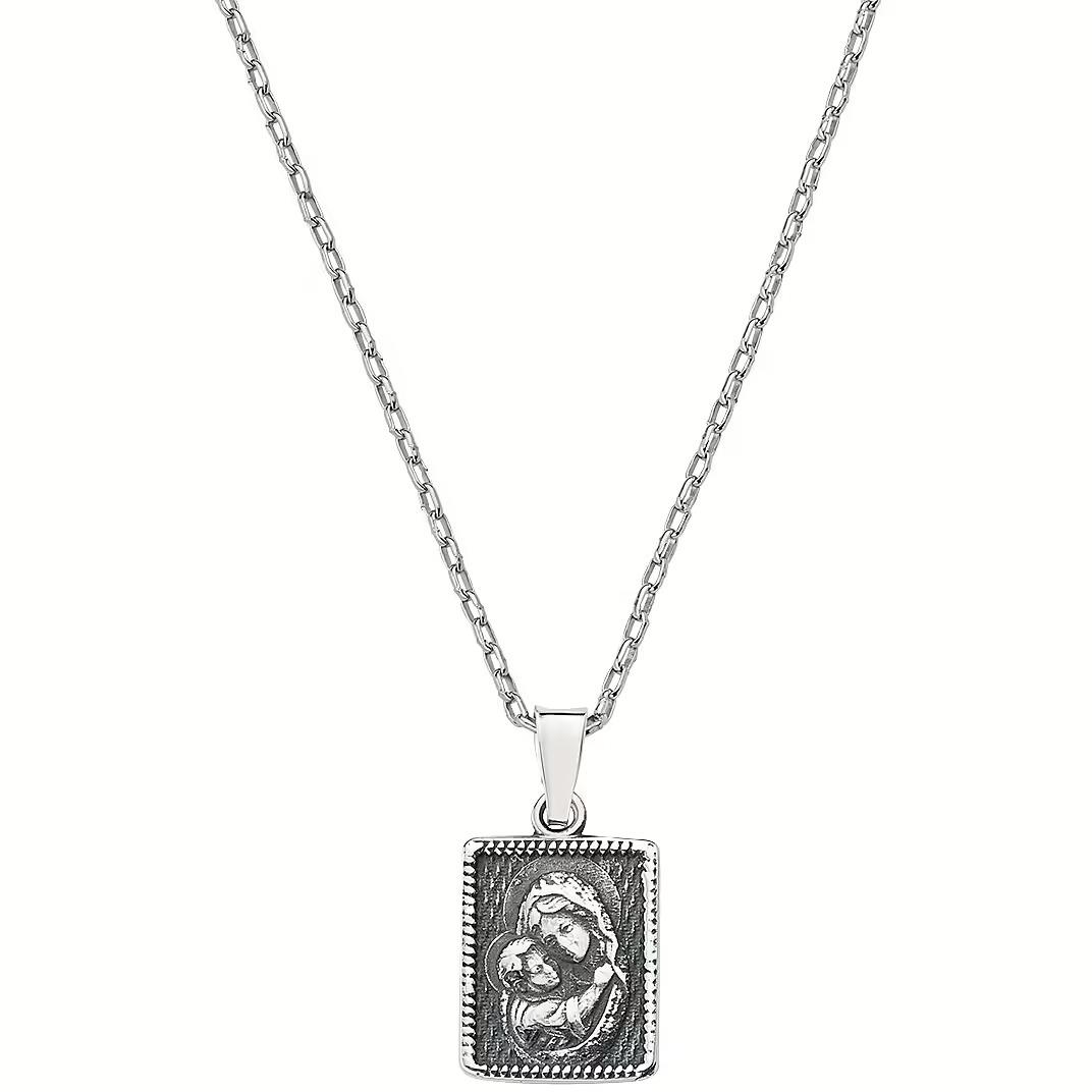 Collar de medalla de la Virgen - AMEN