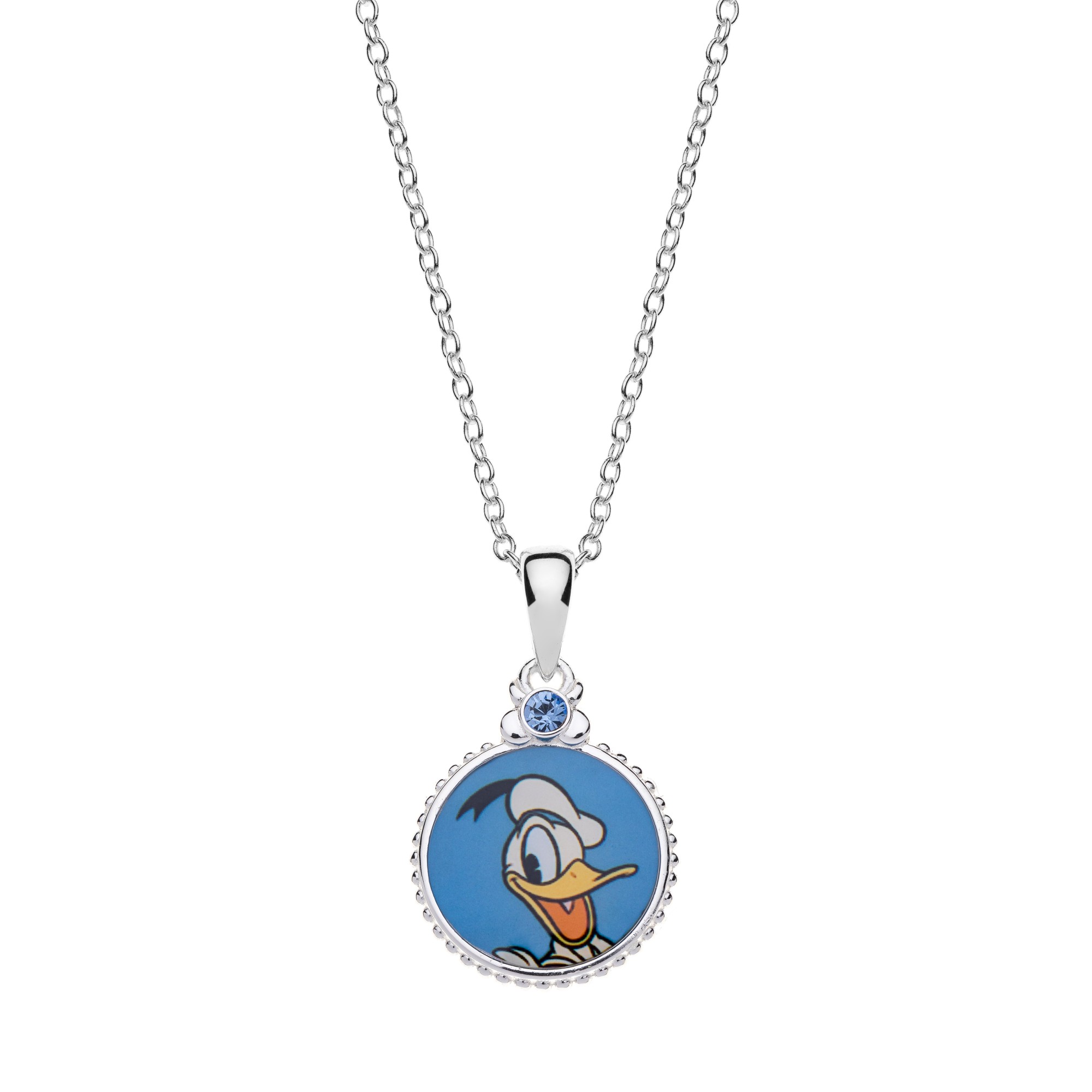 Collana in argento pendente Paperino - DISNEY