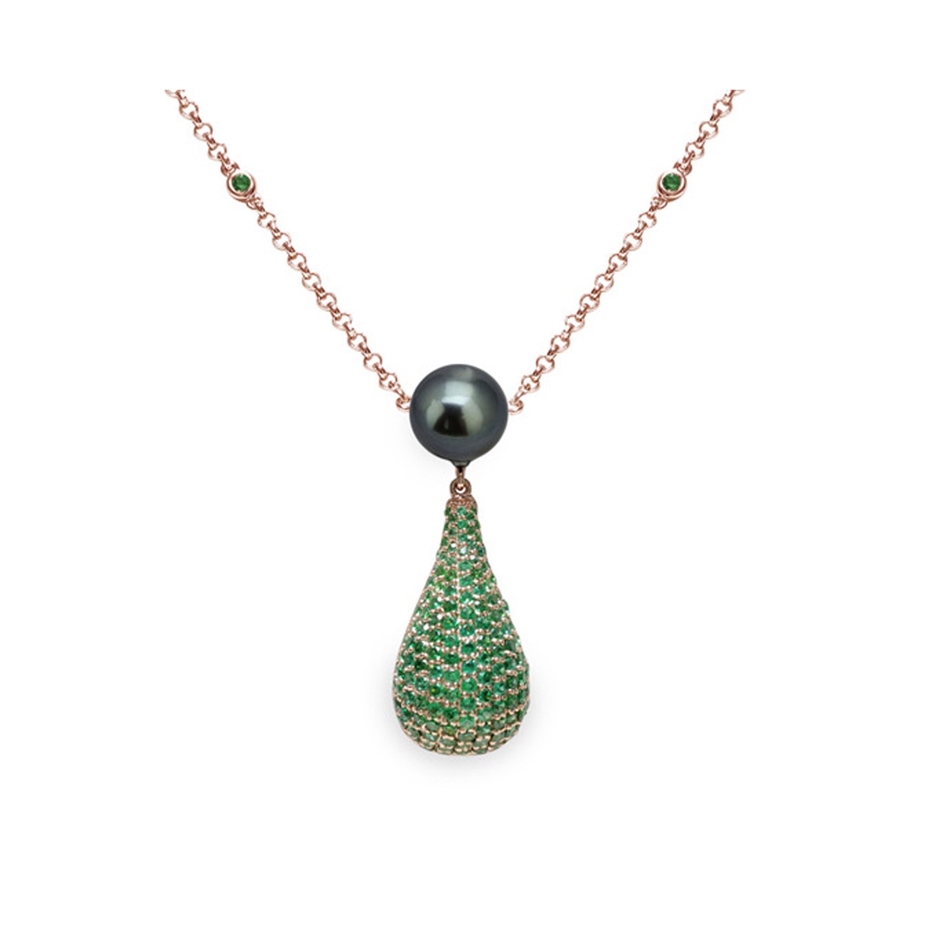 Tahitian pearl necklace - MAYUMI