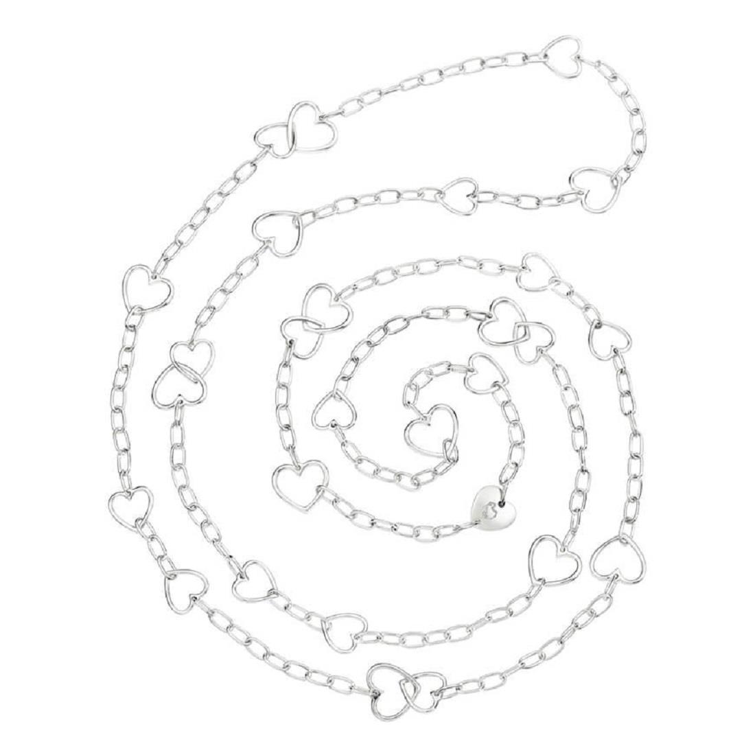 Collana con cuori in argento - DODO