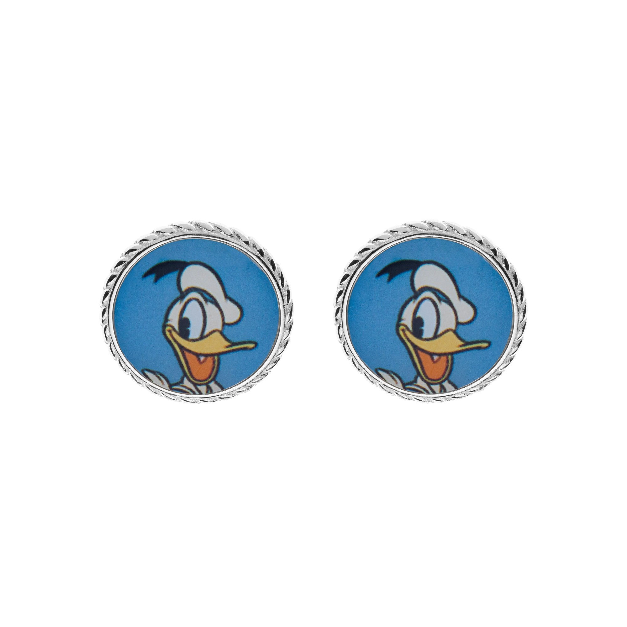 Orecchini in argento Donald Duck and Daisy - DISNEY