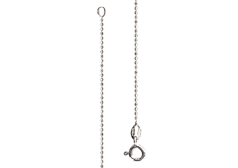 Cadena de plata color blanco - LUXURY MILANO