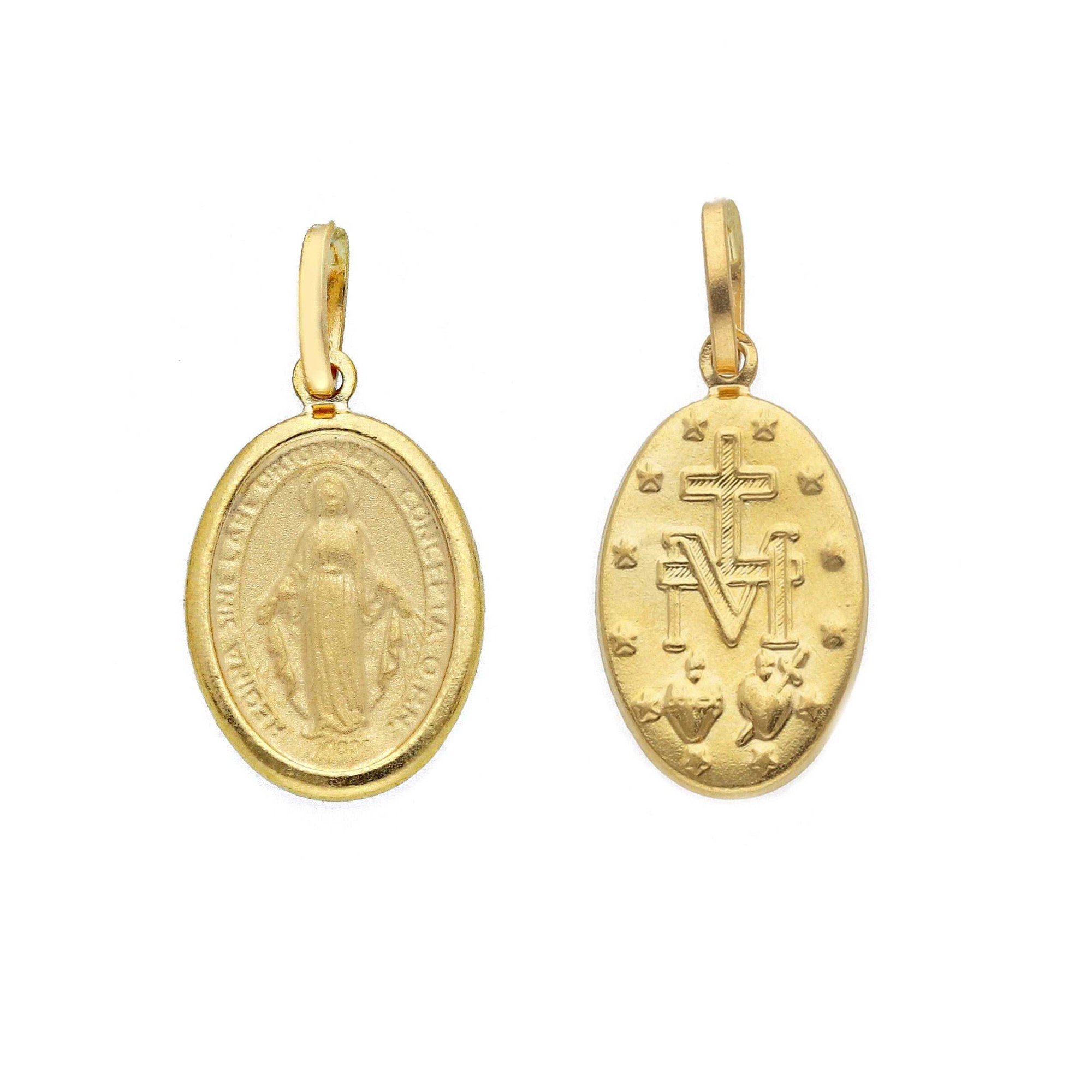 Ciondolo religioso in oro giallo - ORO&CO