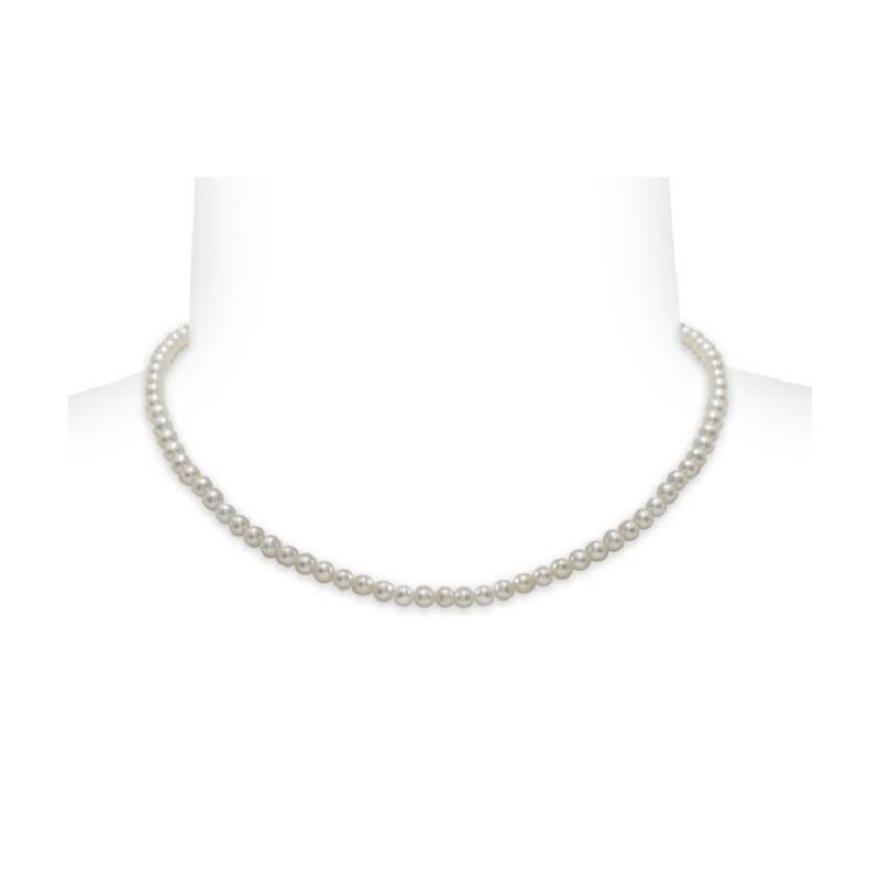 Collar de plata con perlas - MAYUMI