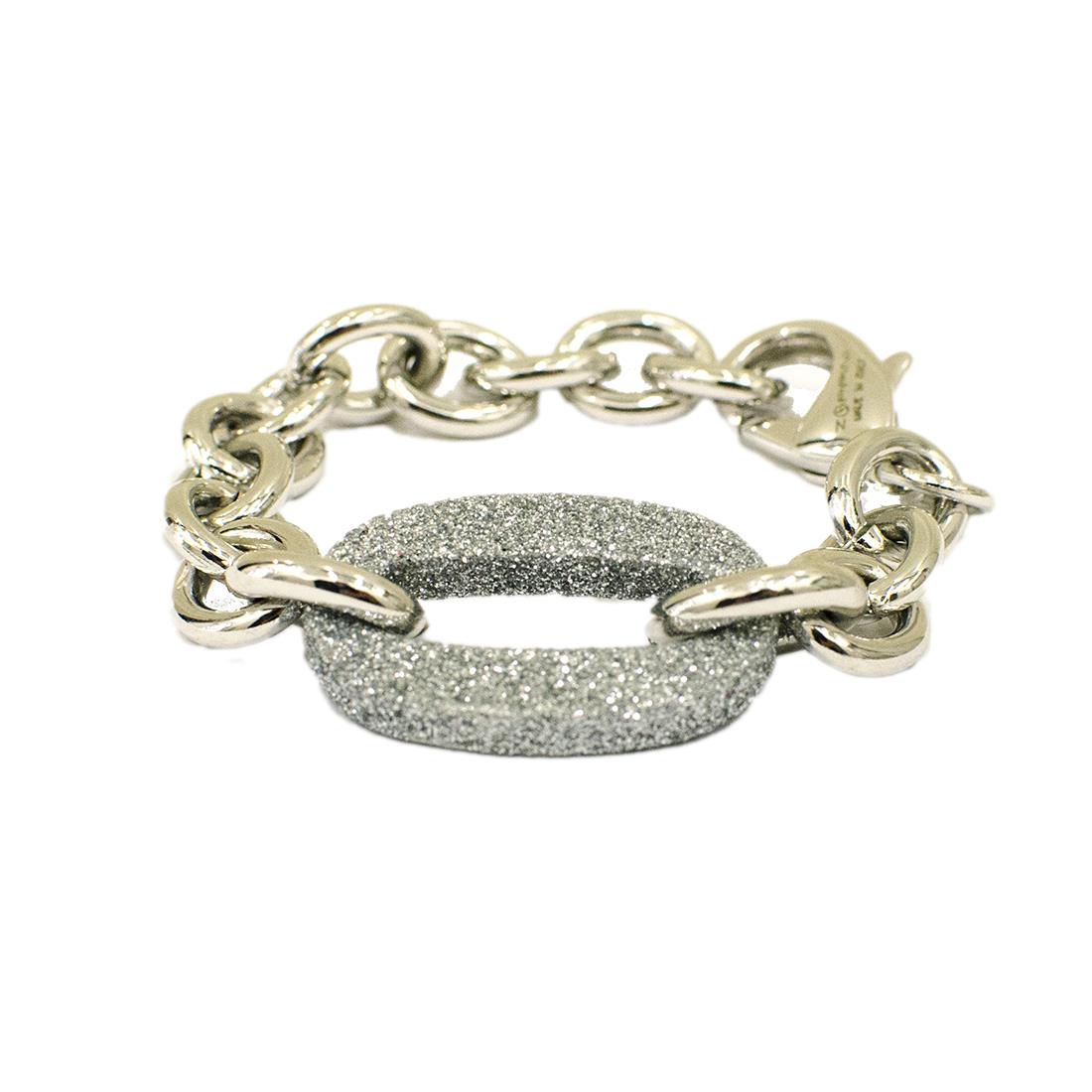 BRACCIALE ACC. GLITTER ARGENTO - ZOPPINI