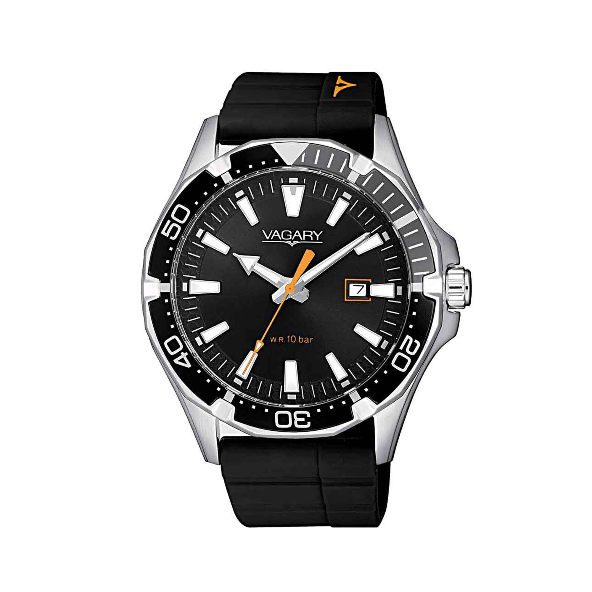 Men's time-only watch with 42 mm case - VAGARY
