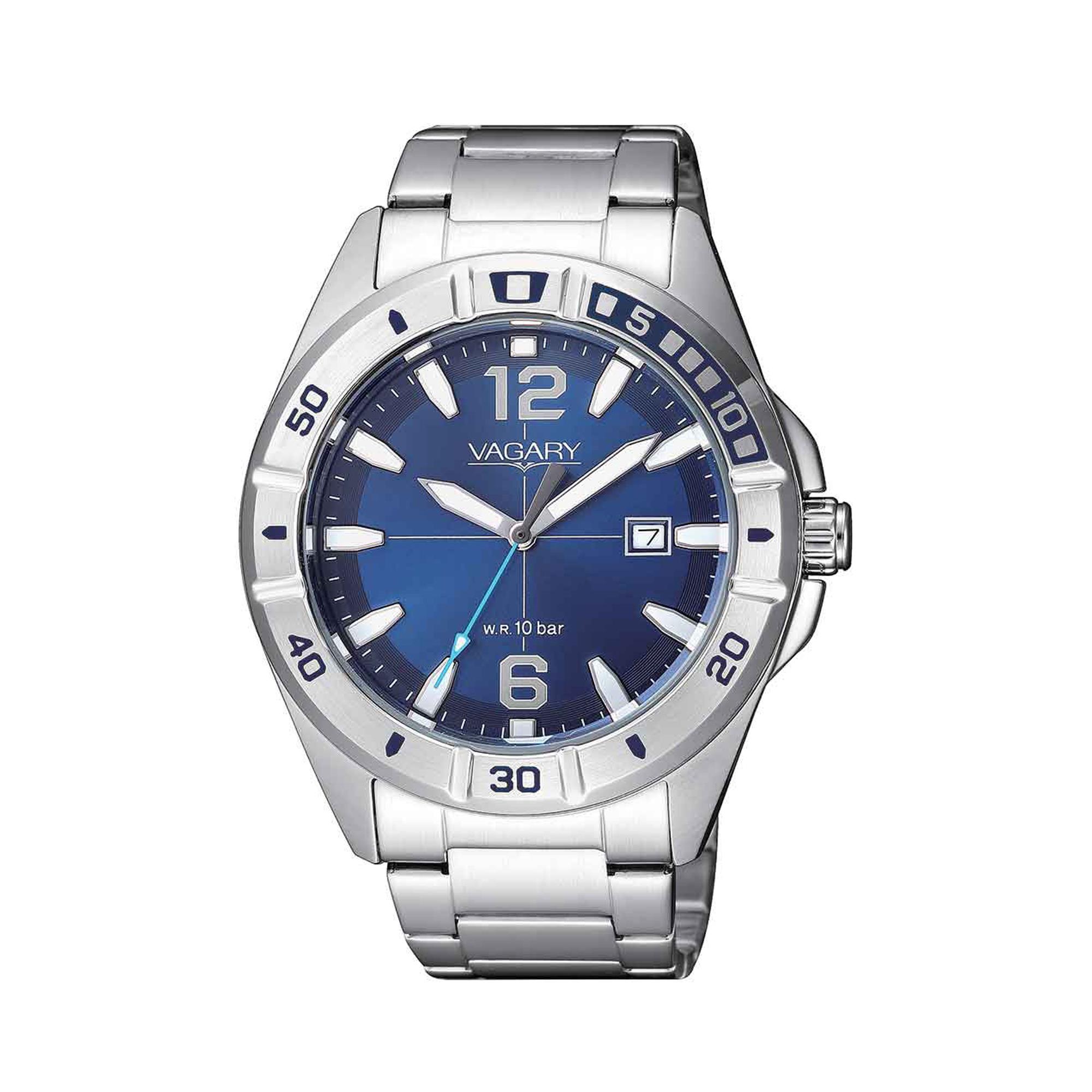 Men's time-only watch with 42 mm case - VAGARY