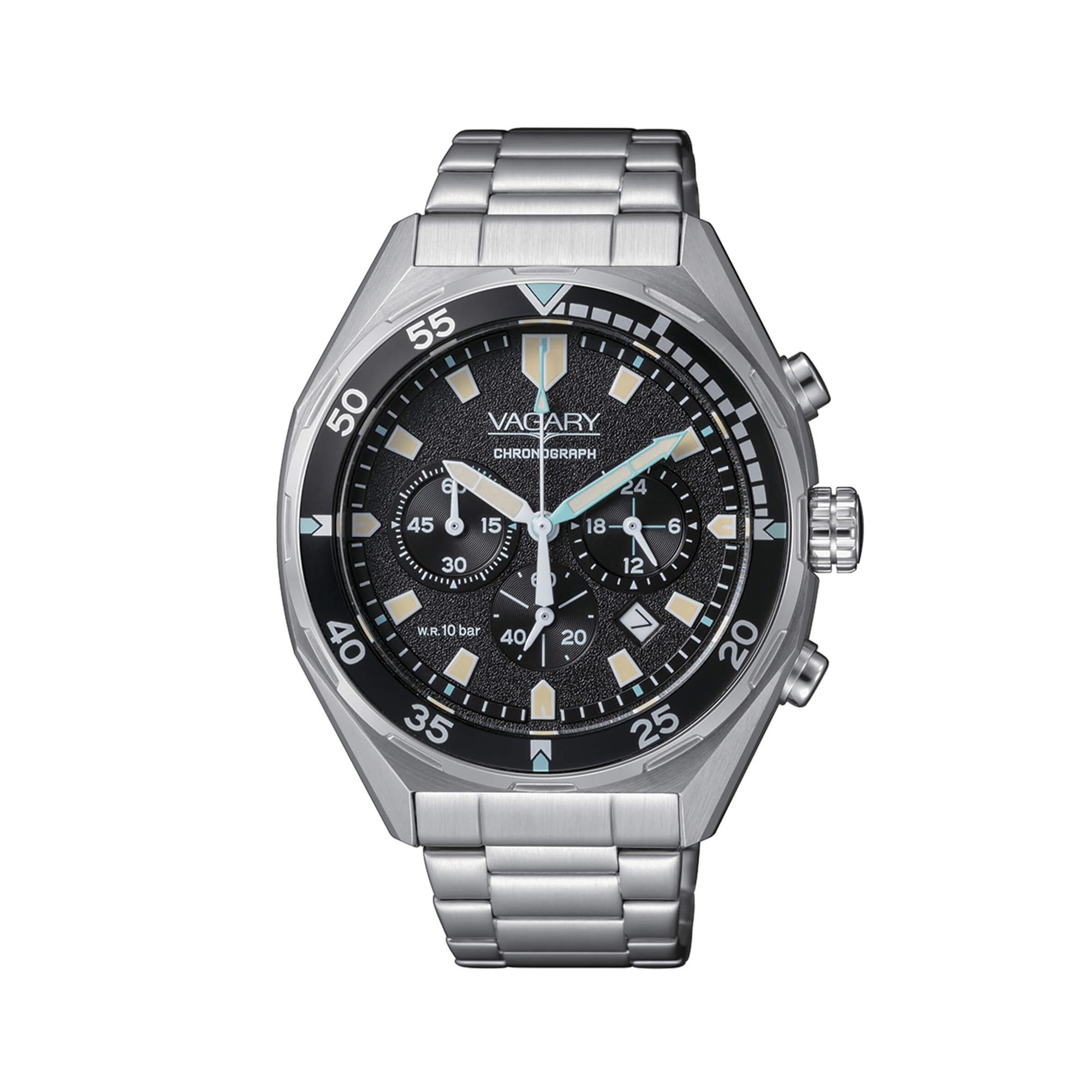 Reloj cronógrafo Aqua39 para hombres caja 41 mm - VAGARY