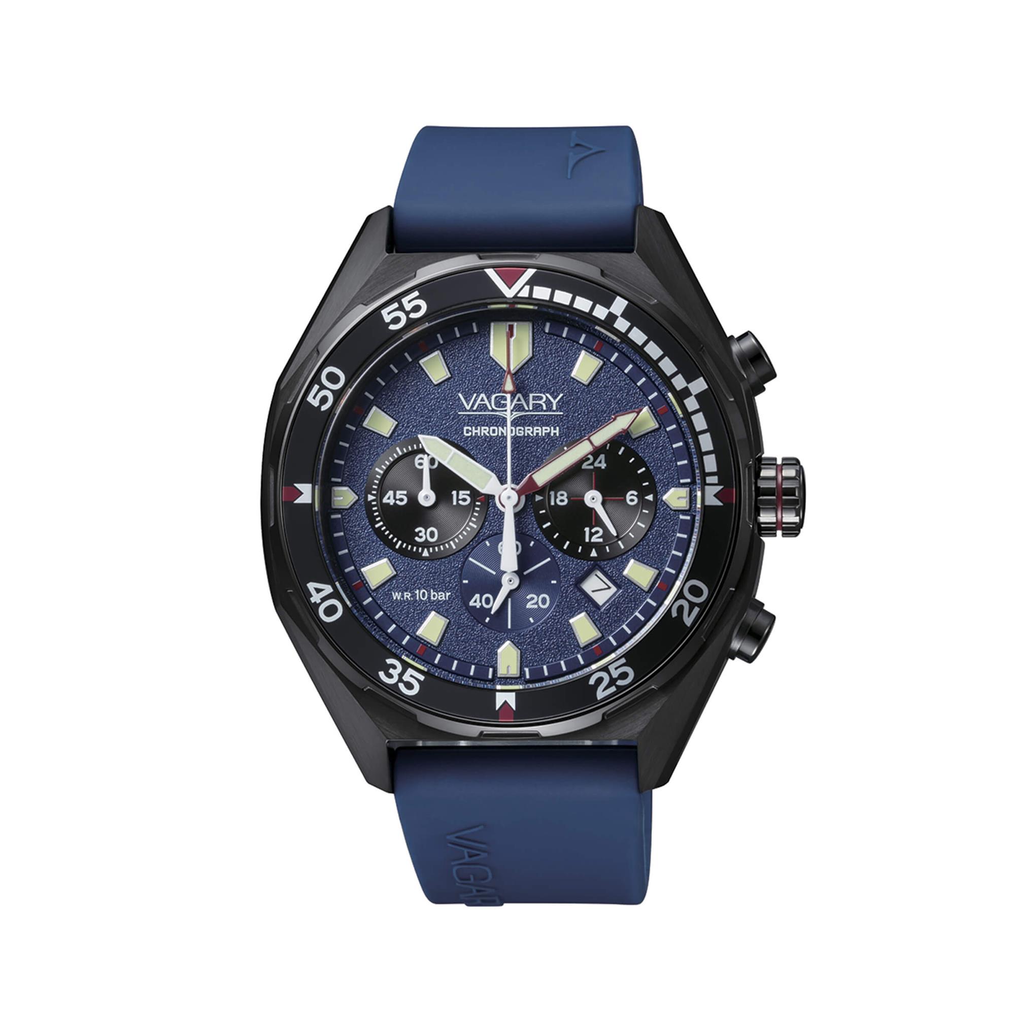 Reloj cronógrafo Aqua39 para hombres caja 41 mm - VAGARY