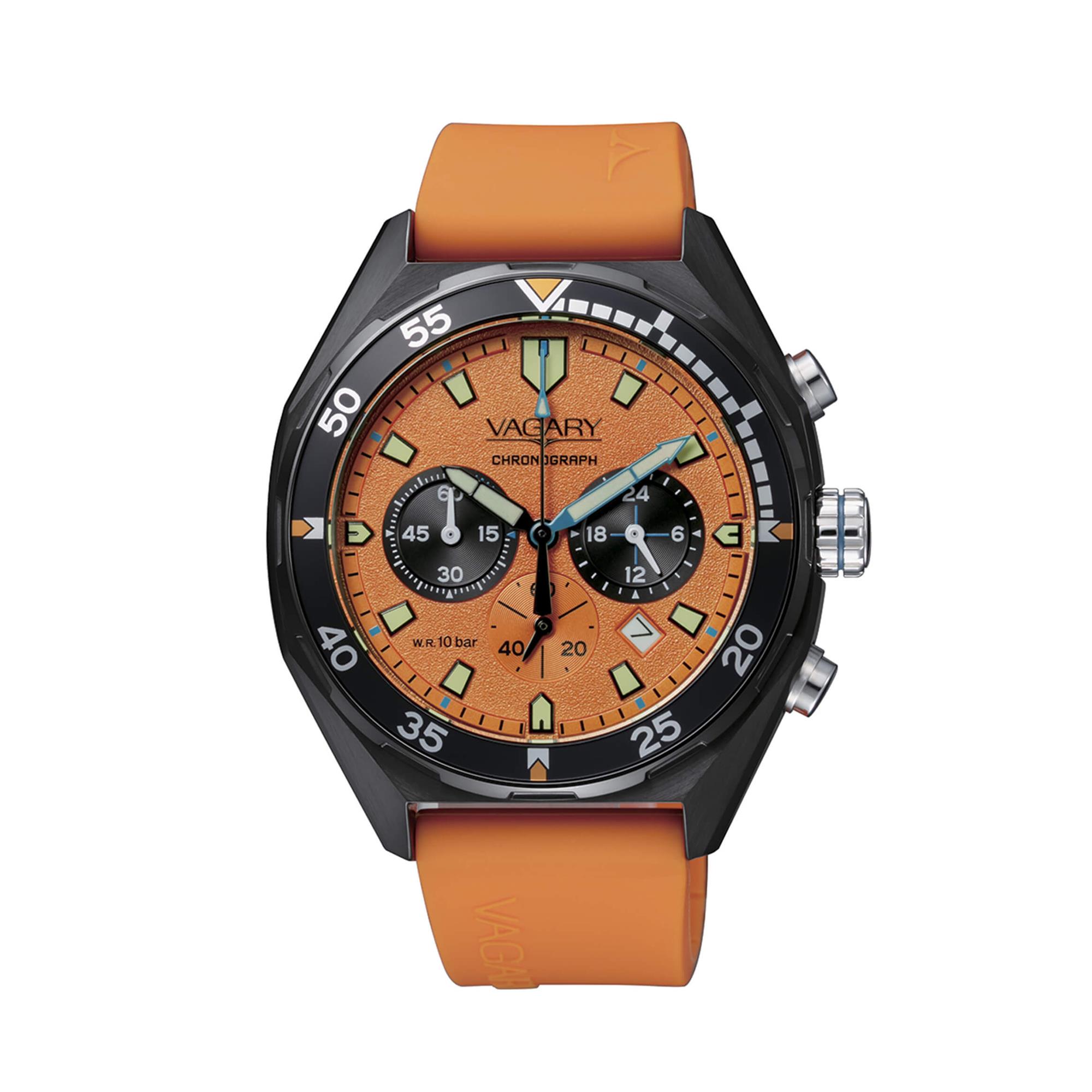 Reloj cronógrafo Aqua39 para hombres caja 41 mm - VAGARY