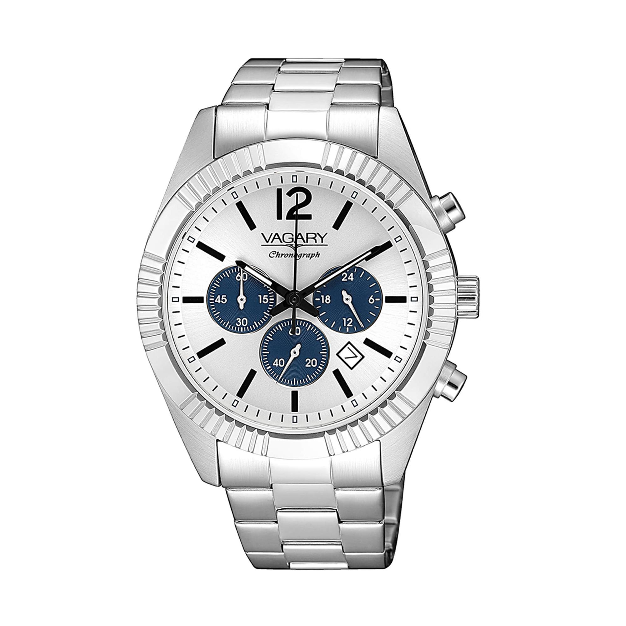 Men's chronograph watch with 41 mm case - VAGARY