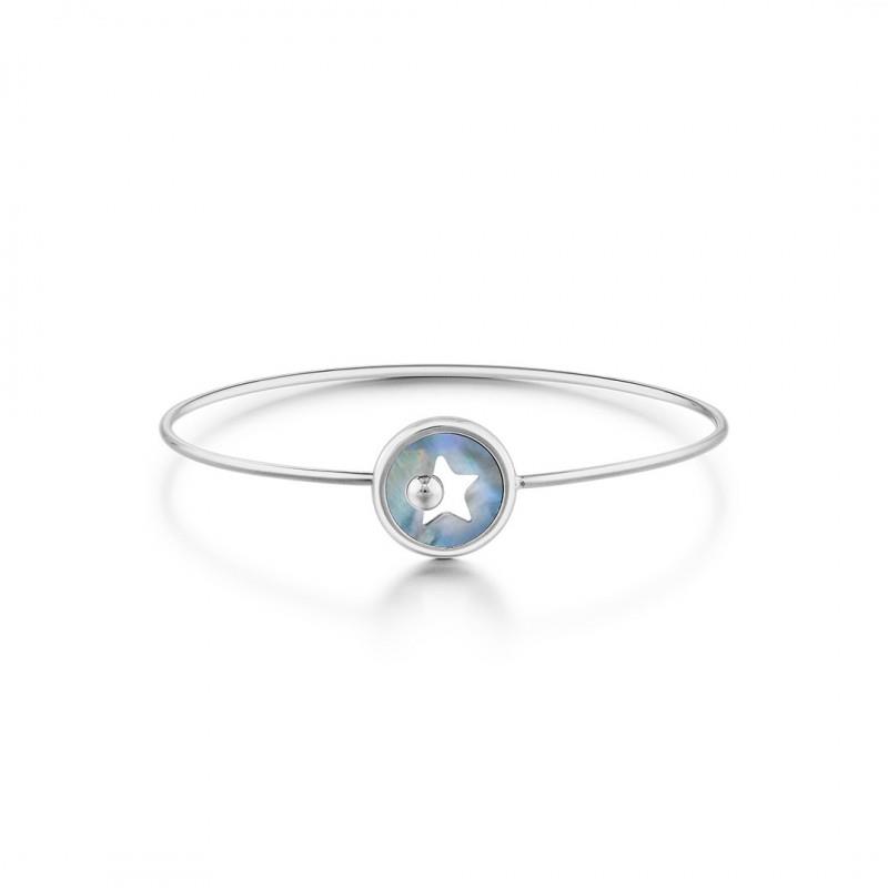 Steel bracelet with star - KULTO
