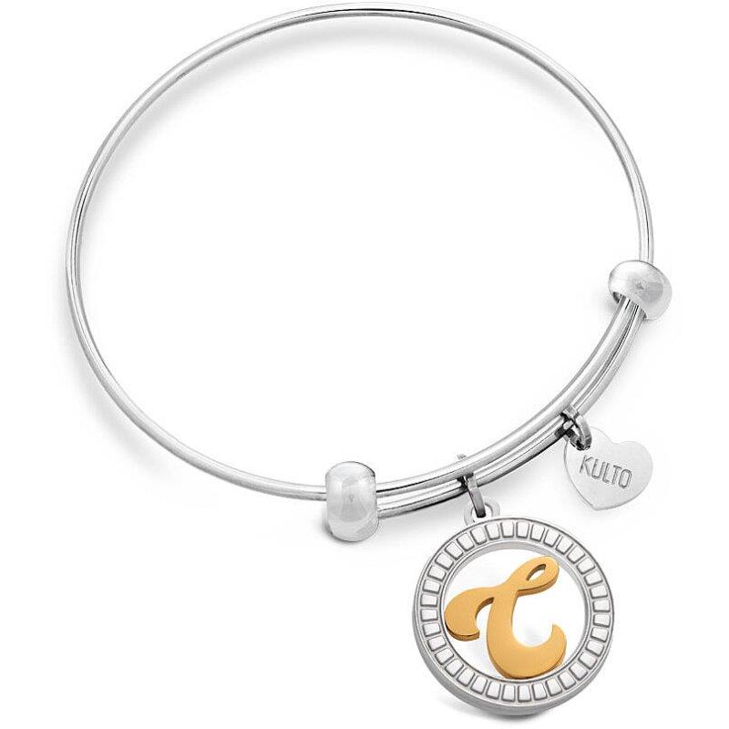 Bracciale rigido lettera C - KULTO