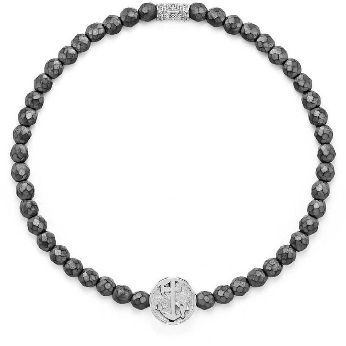 Bracelet with dark grey stones - KULTO
