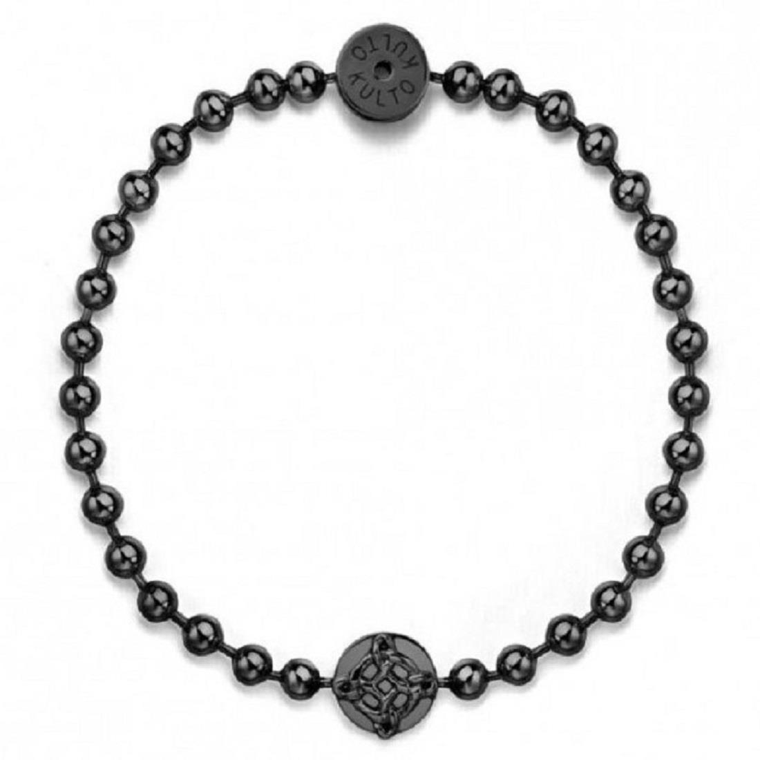 Pulsera con piedras negras - KULTO