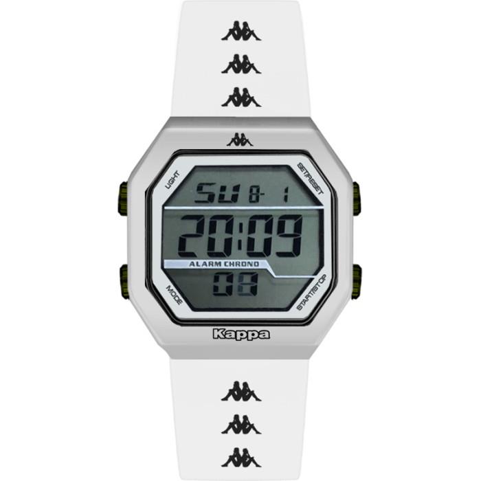 Reloj con caja blanca de 35 mm - KAPPA